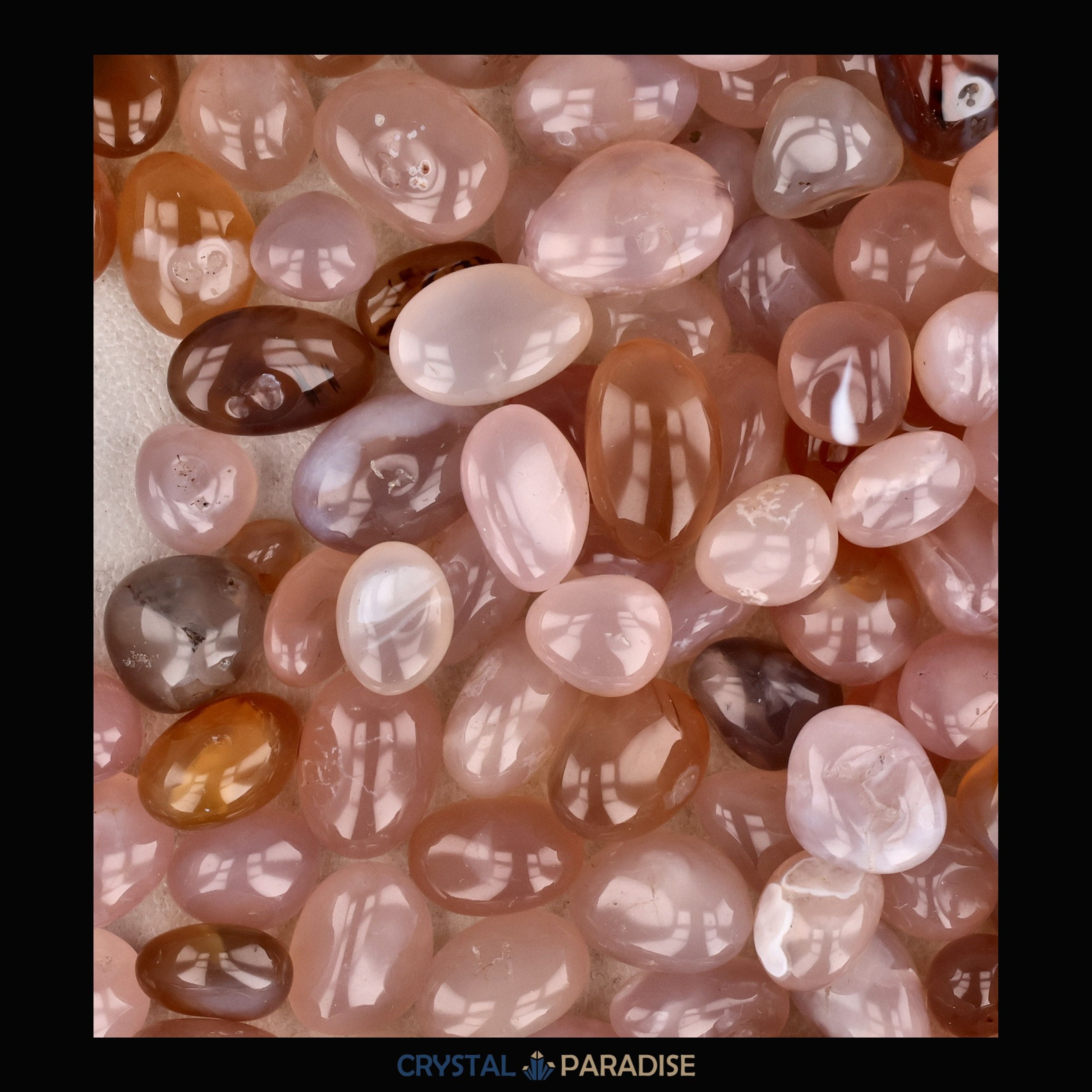 Calcedon Trommelsteine – Ansicht 9