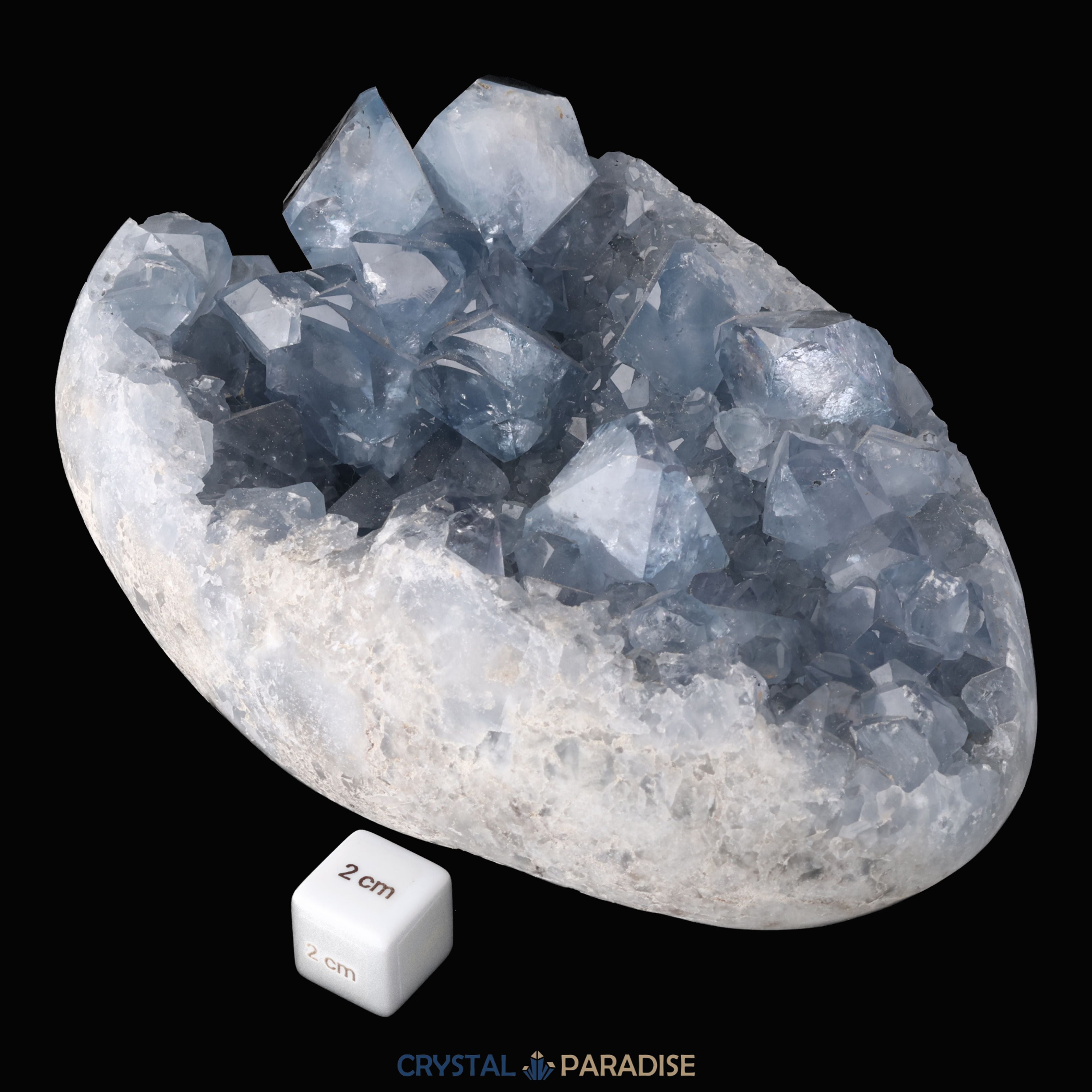 Celestin Geode aus Madagaskar (3217g) – Ansicht 3