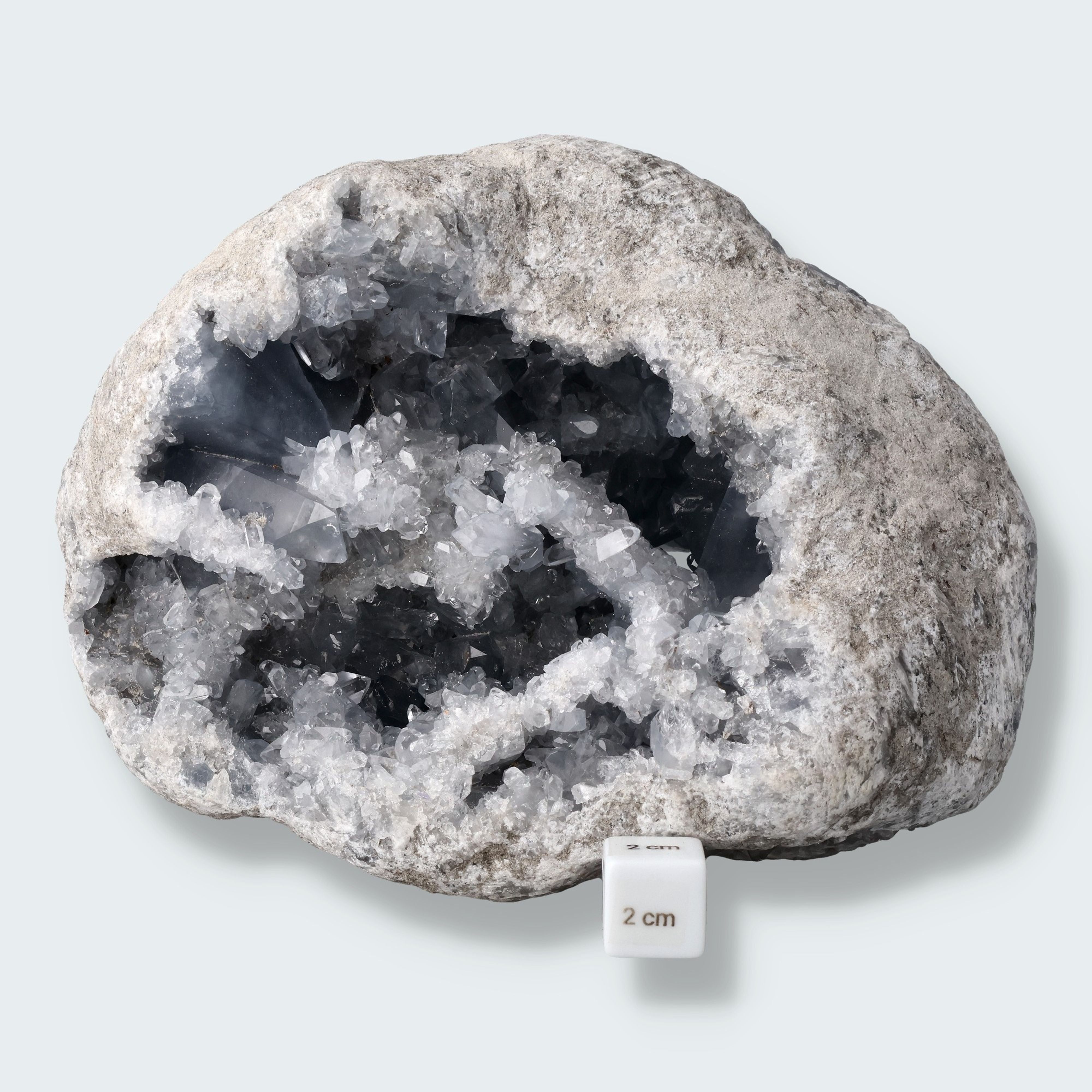 Celestin Geode aus Madagaskar (5655g) – Ansicht 2