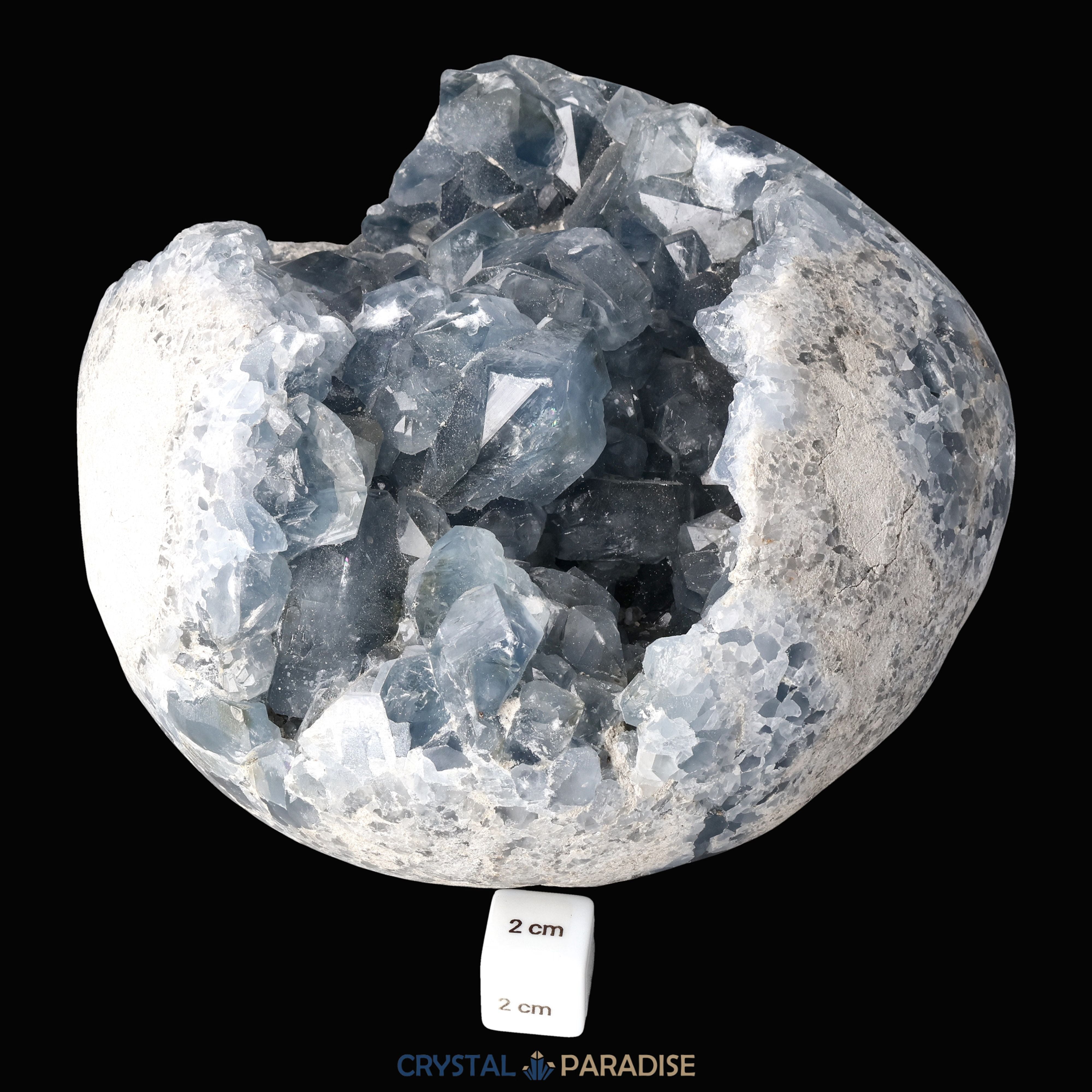 Celestin Geode aus Madagaskar (7324g) – Ansicht 2