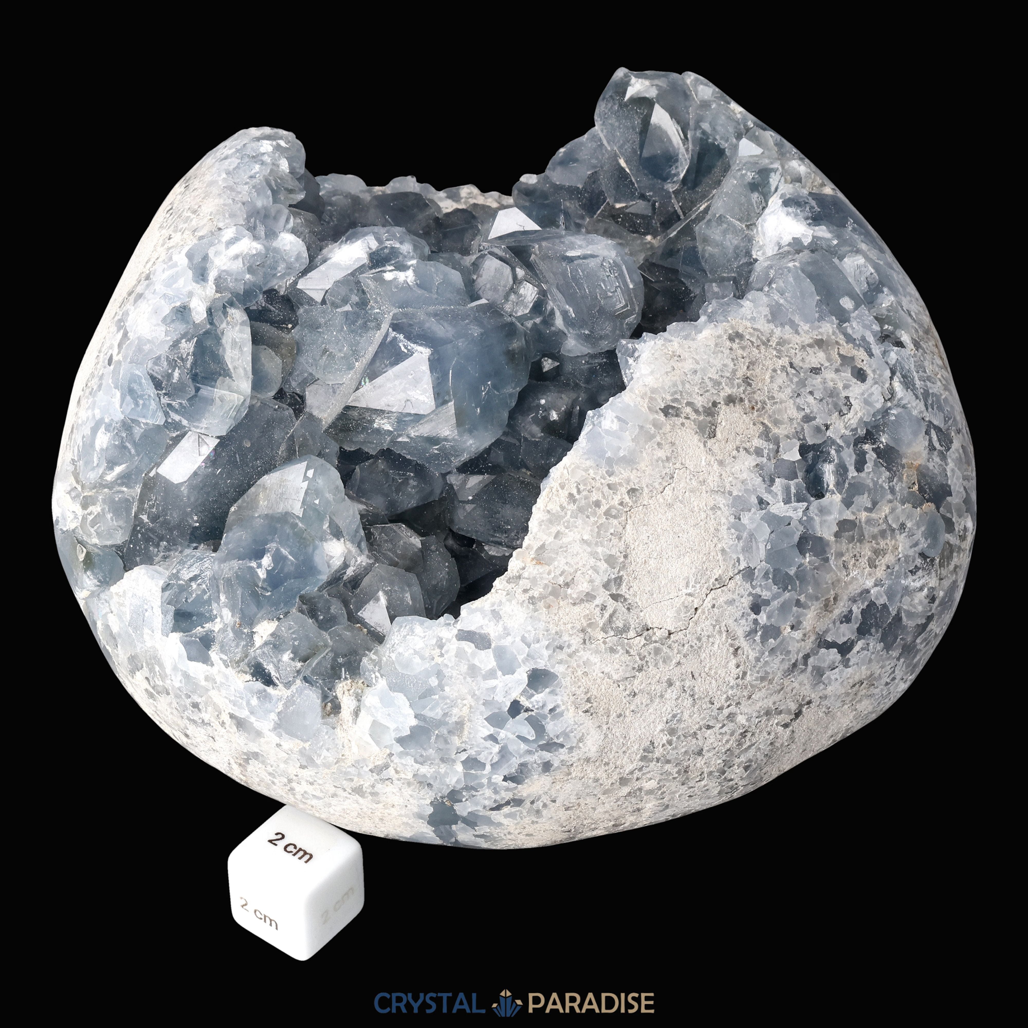 Celestin Geode aus Madagaskar (7324g) – Ansicht 3