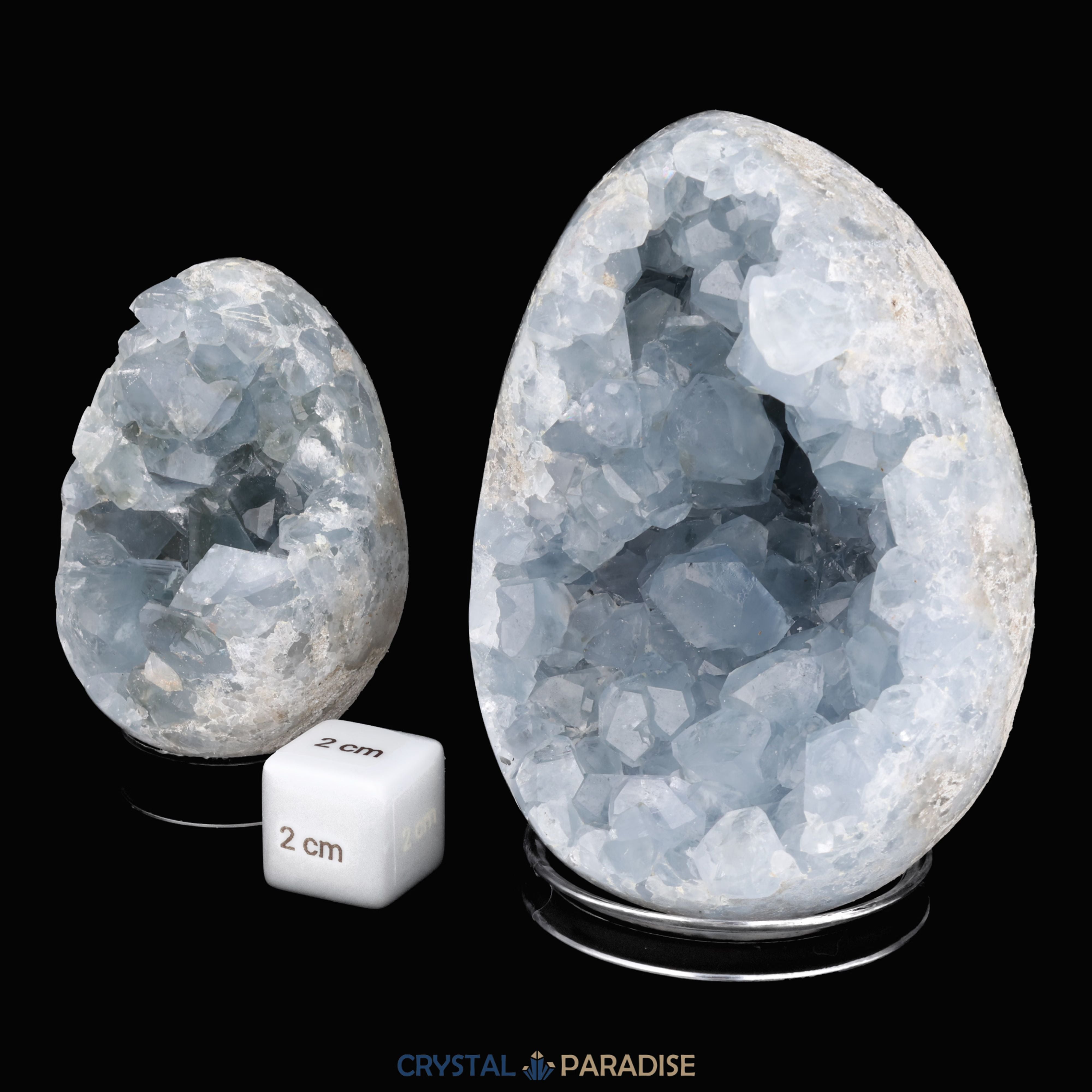 Celestit / Celestin Eier – Ansicht 6