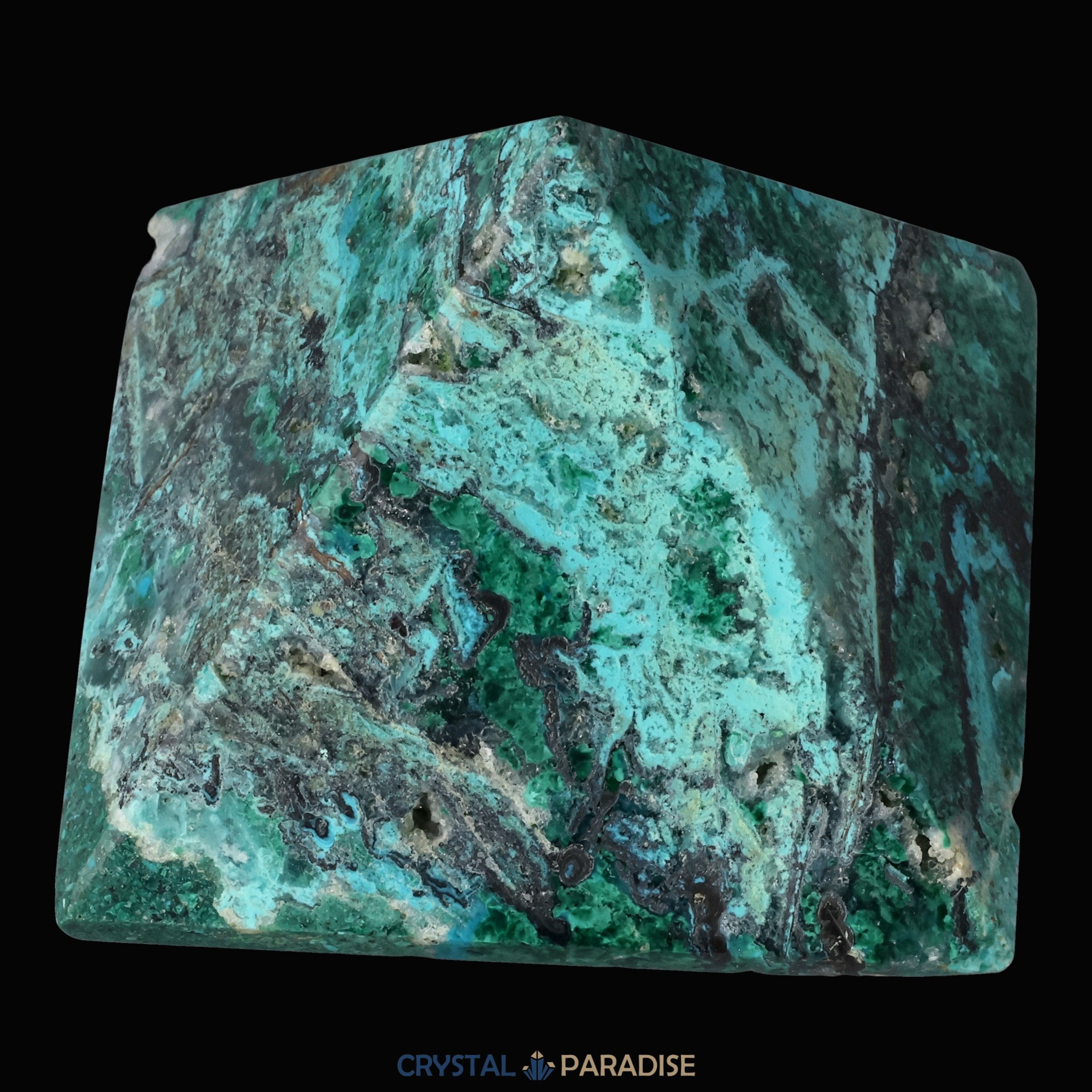 Chrysokoll Pyramide aus Huánuco, Peru – Ansicht 10