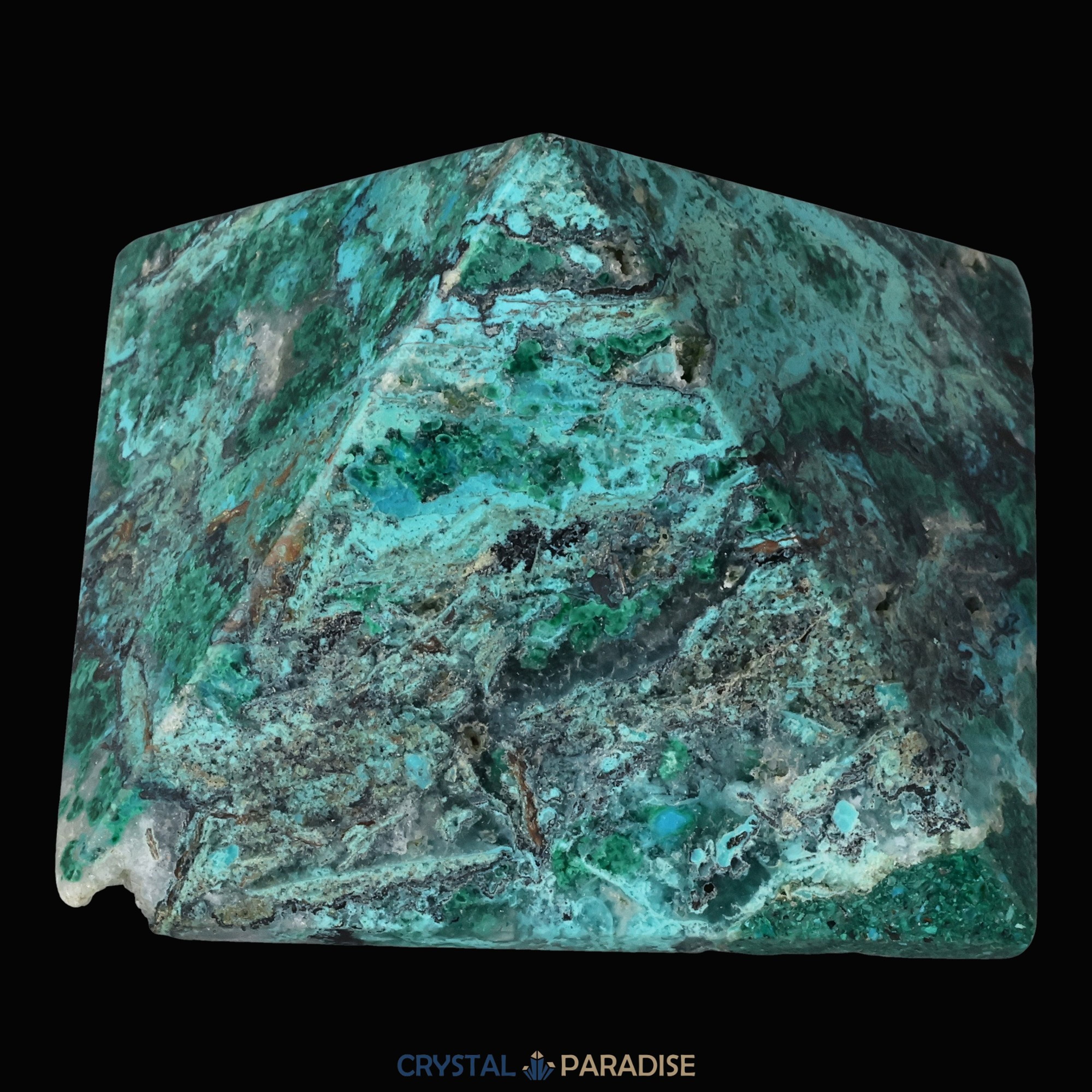 Chrysokoll Pyramide aus Huánuco, Peru – Ansicht 7