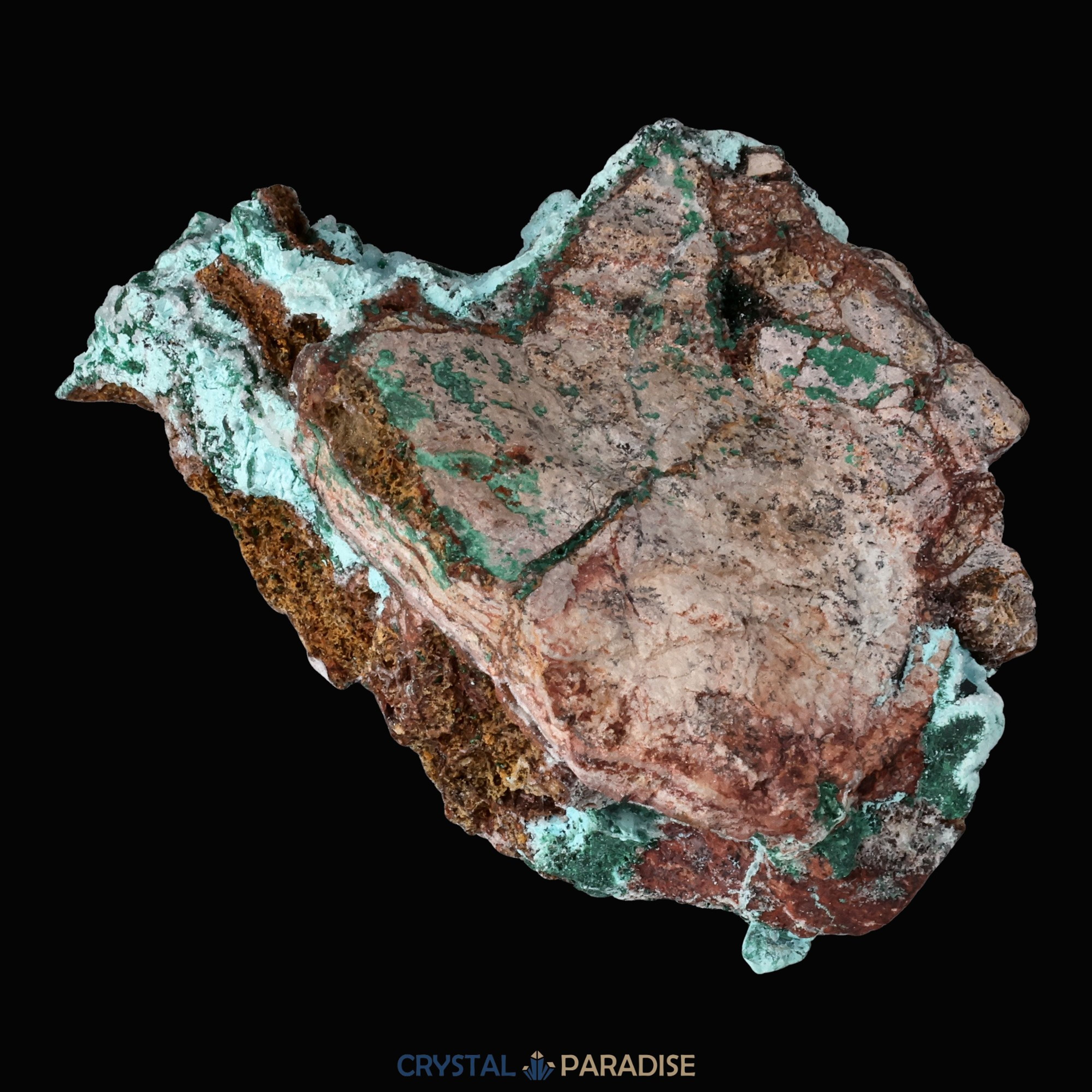 Chrysokoll Stufe aus Tenke-Fungurume, Kolwezi, Lualaba, DR Kongo (255g) – Ansicht 7