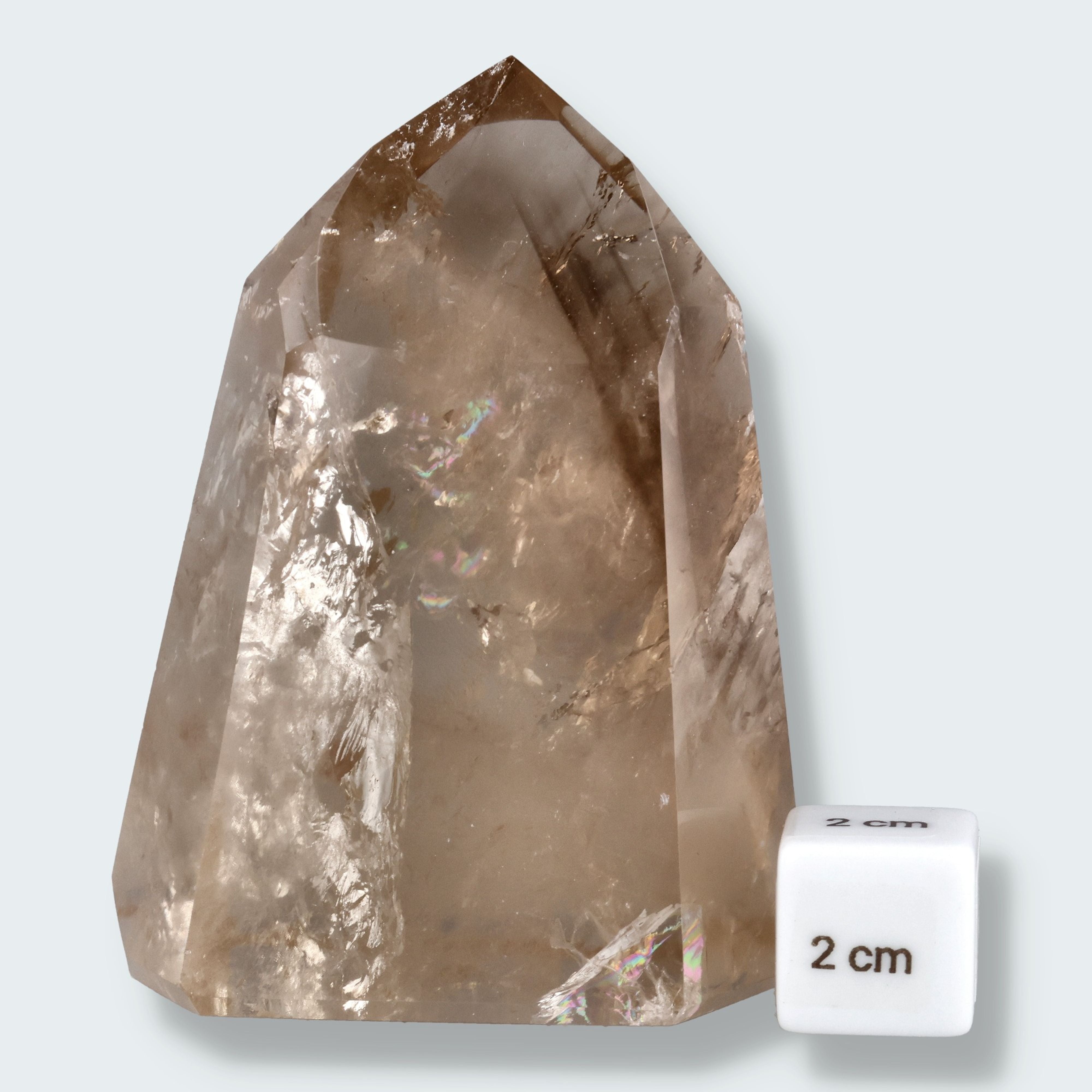 Citrin aus Brasilien (nicht wärmebehandelt) (439g) – Ansicht 2