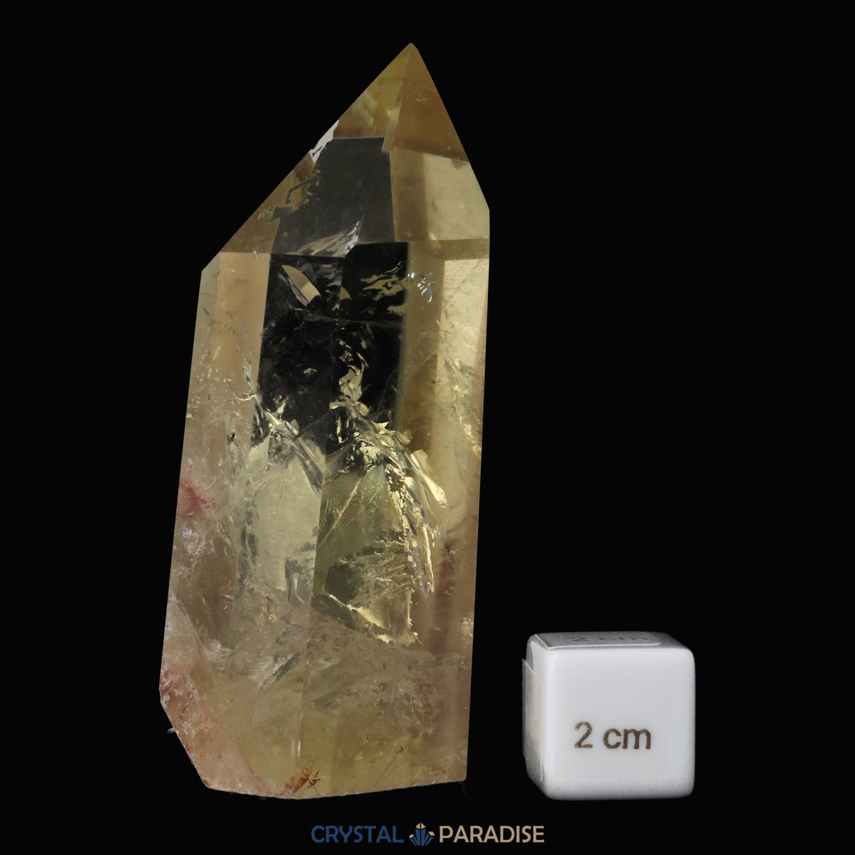 Citrin aus dem Ural, Russland (unbehandelt) (318g) – Ansicht 5