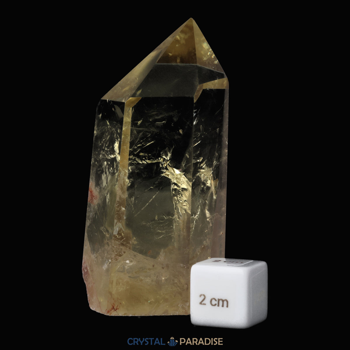 Citrin aus dem Ural, Russland (unbehandelt) (318g) – Ansicht 6