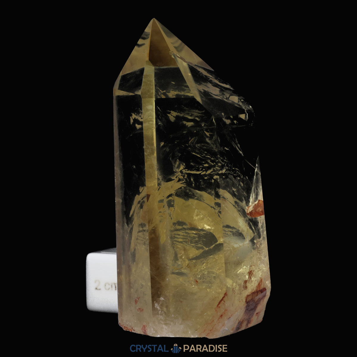 Citrin aus dem Ural, Russland (unbehandelt) (318g) – Ansicht 9