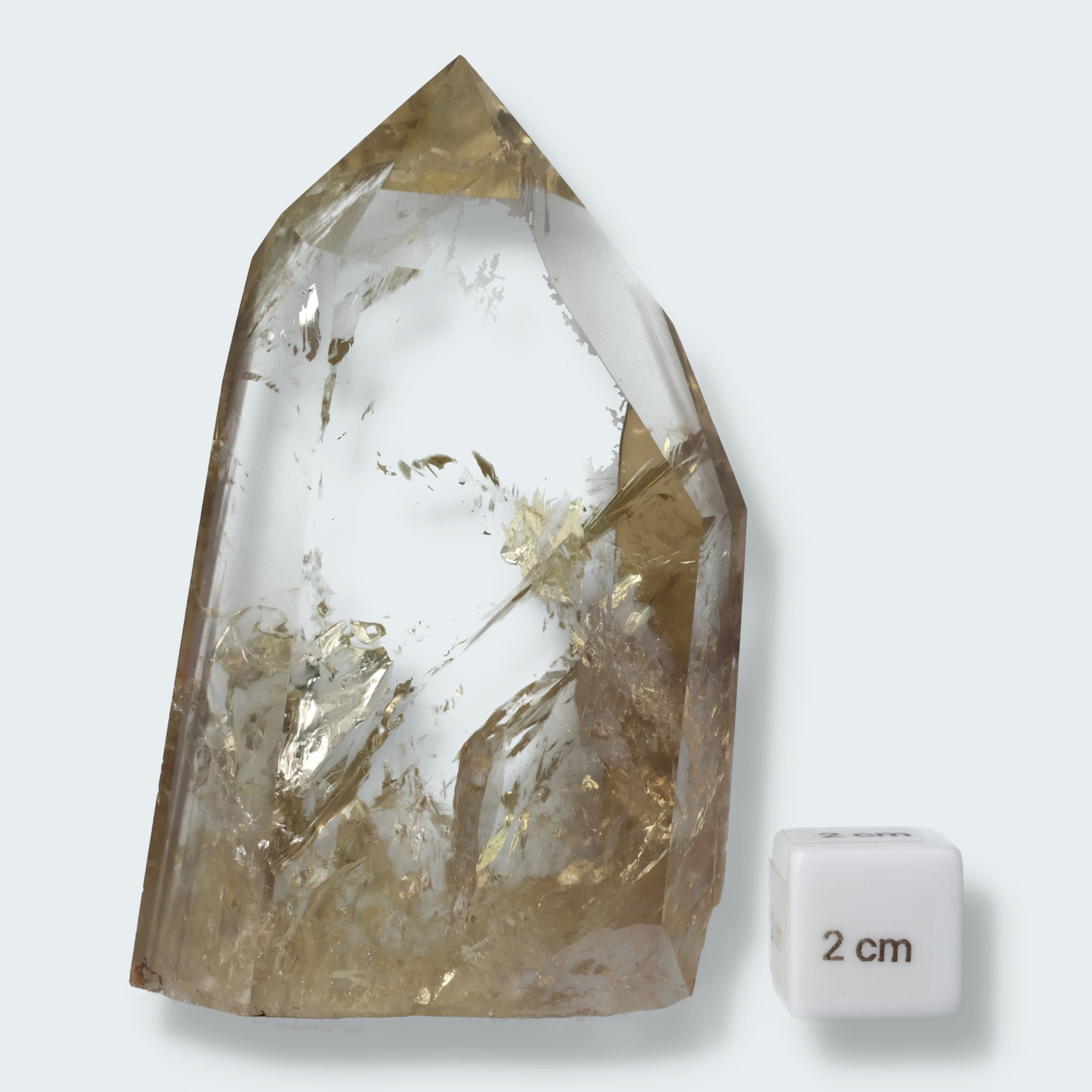 Citrin aus dem Ural, Russland (unbehandelt) (423,5g) – Ansicht 2