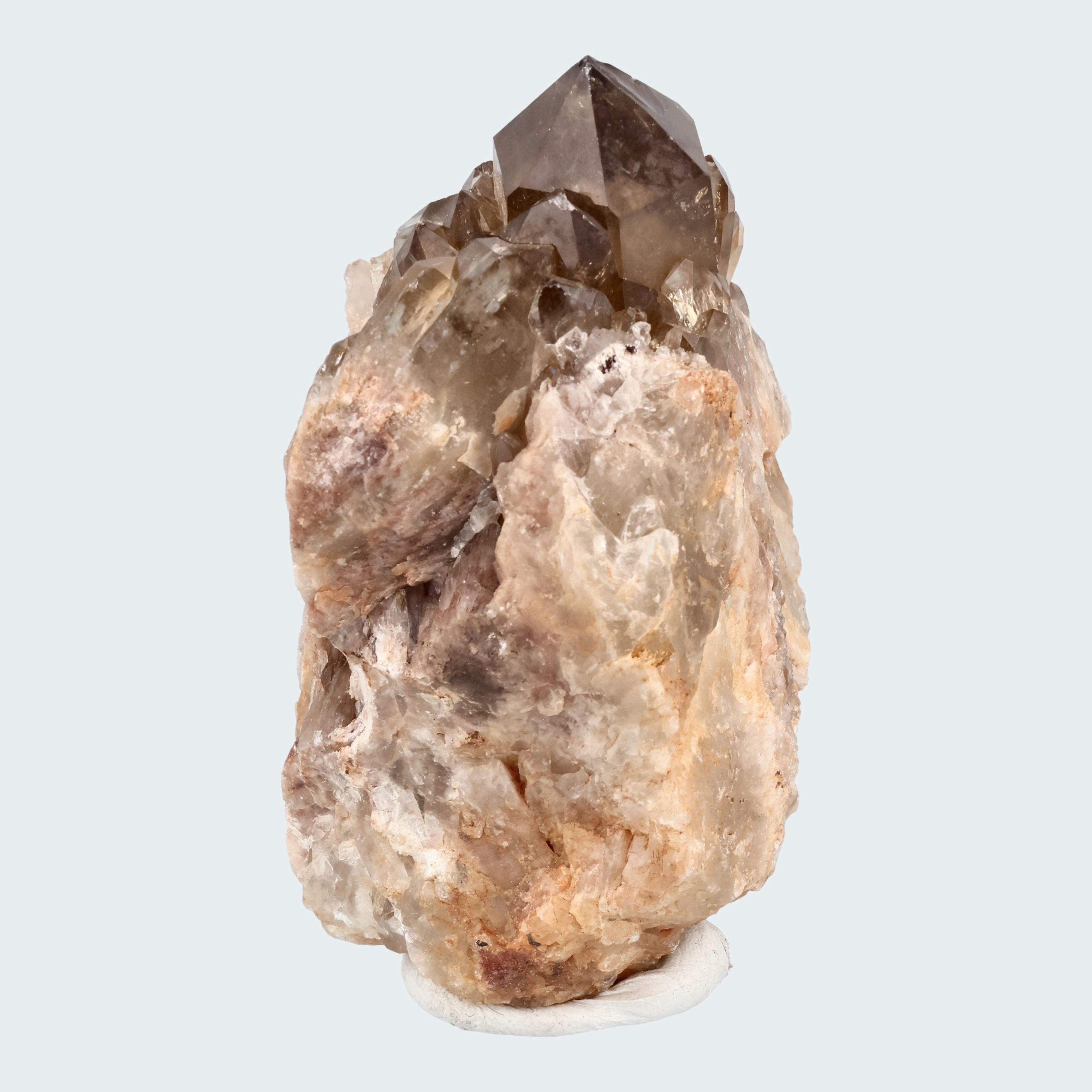 Citrin Handstufe aus Kunduluni, Kongo (327g) - schöne Kristallspitzen – Ansicht 3