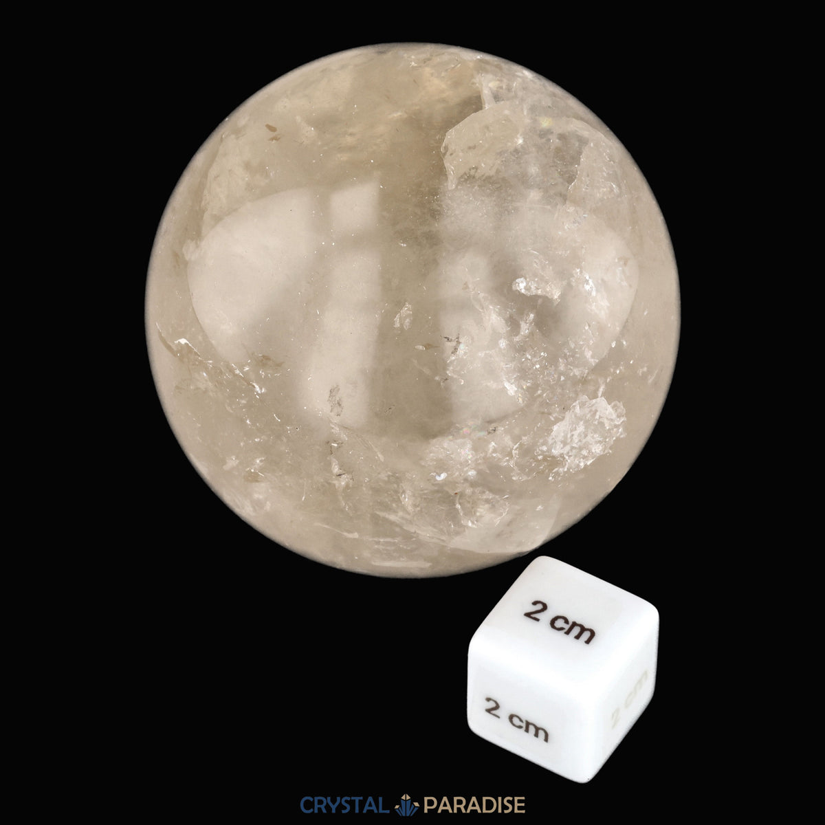 Citrin Kugel aus Brasilien (nicht wärmebehandelt) (7cm) – Ansicht 5