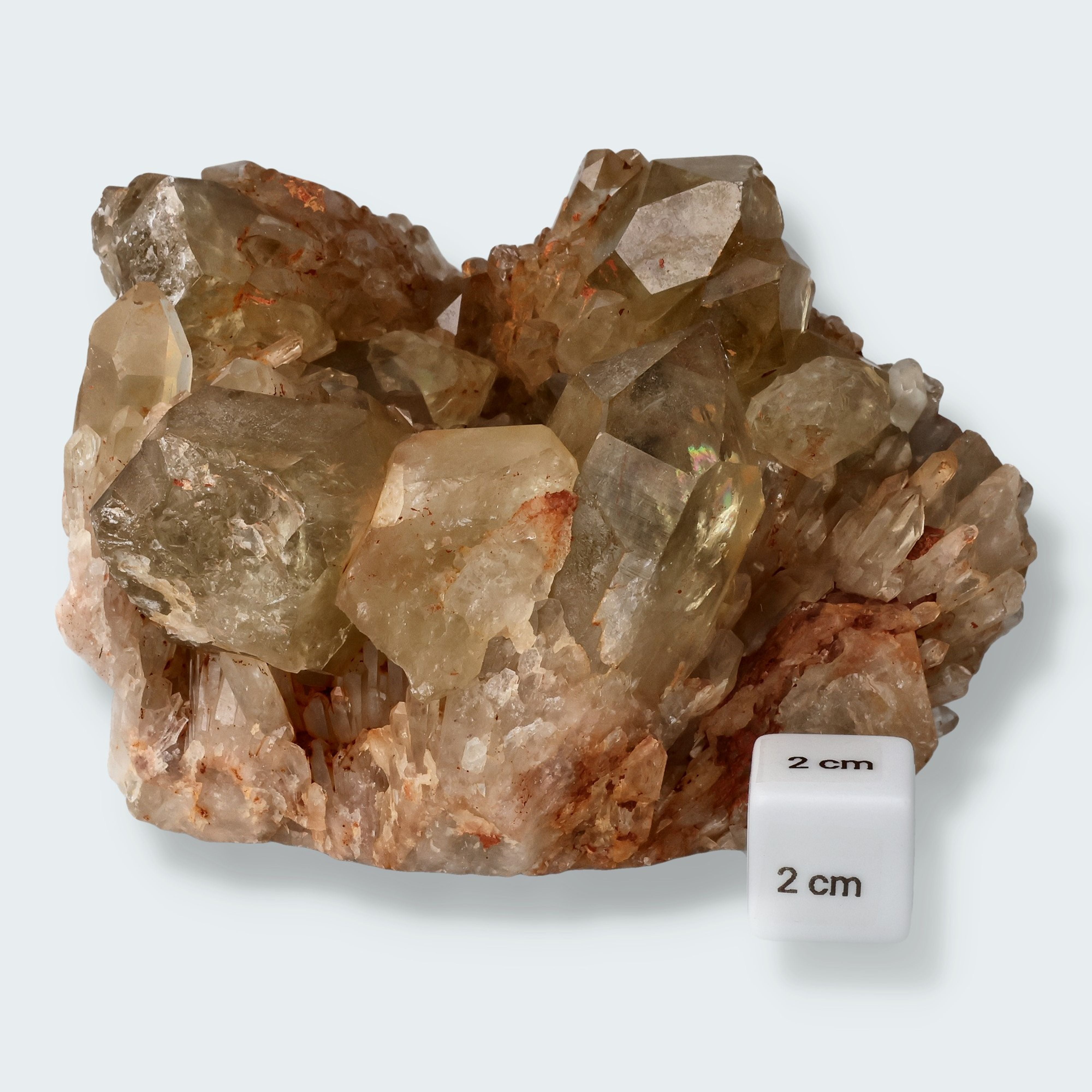 Citrin Stufe aus Kundalini, Kongo (1132g) - unbehandelt – Ansicht 2