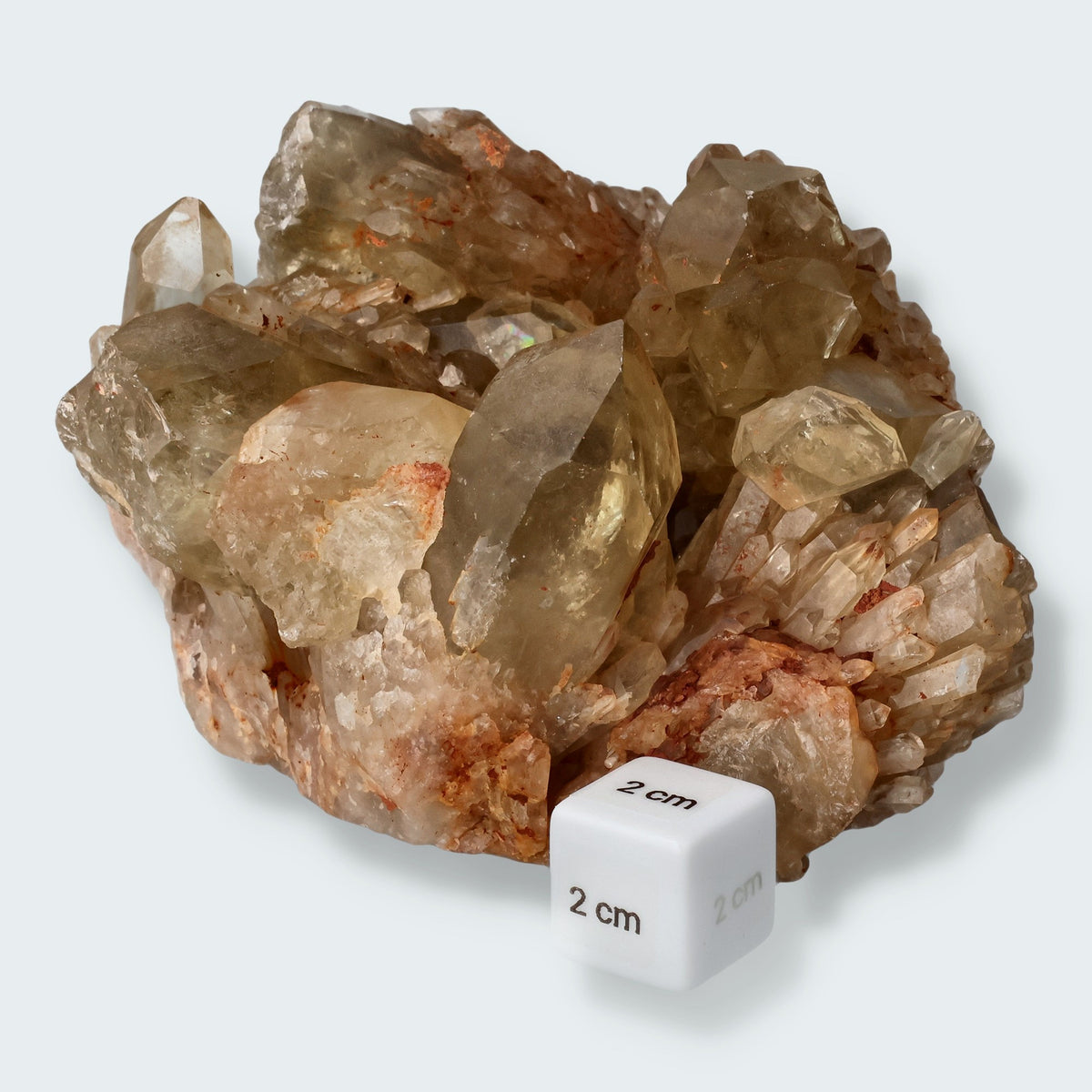 Citrin Stufe aus Kundalini, Kongo (1132g) - unbehandelt – Ansicht 3