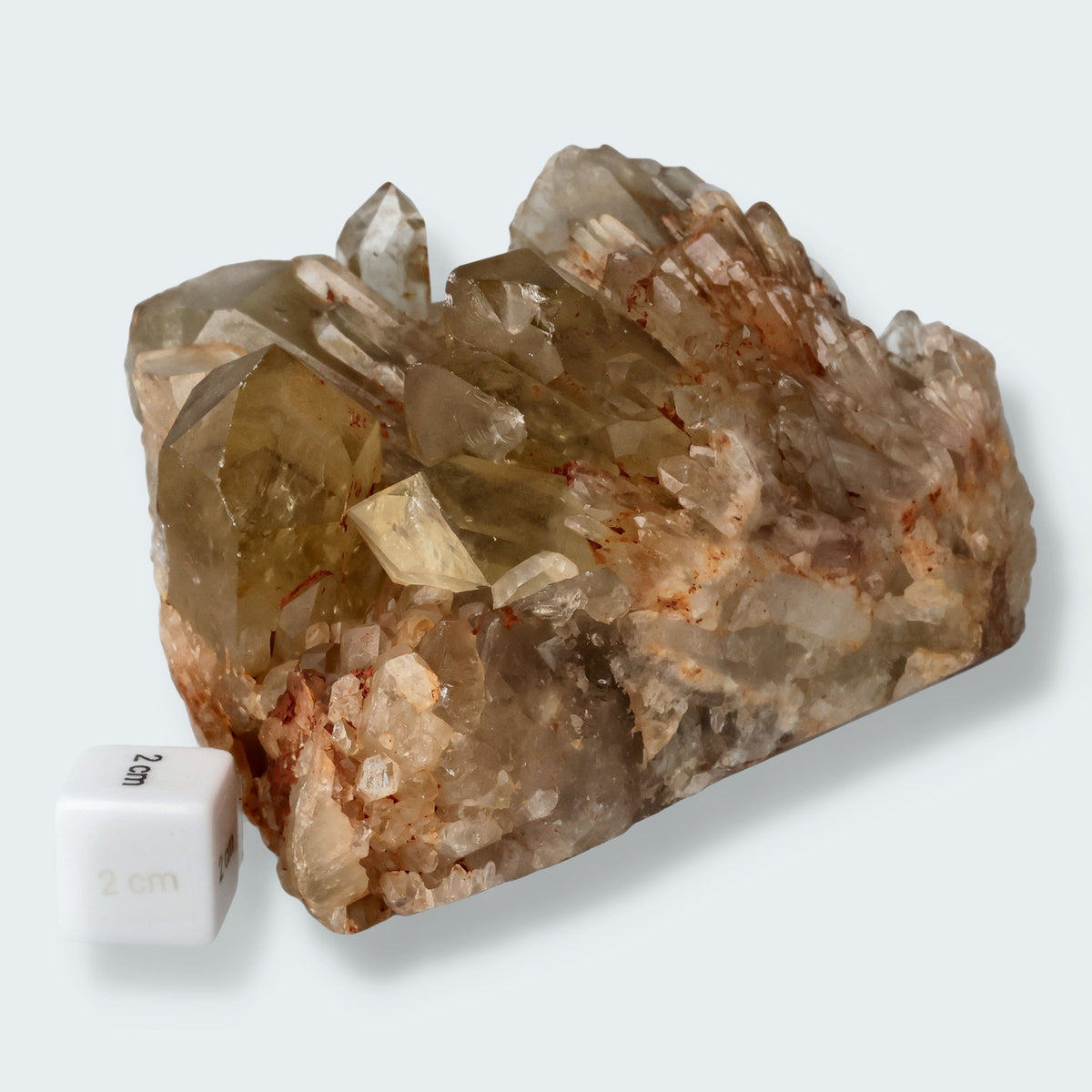 Citrin Stufe aus Kundalini, Kongo (1132g) - unbehandelt – Ansicht 4