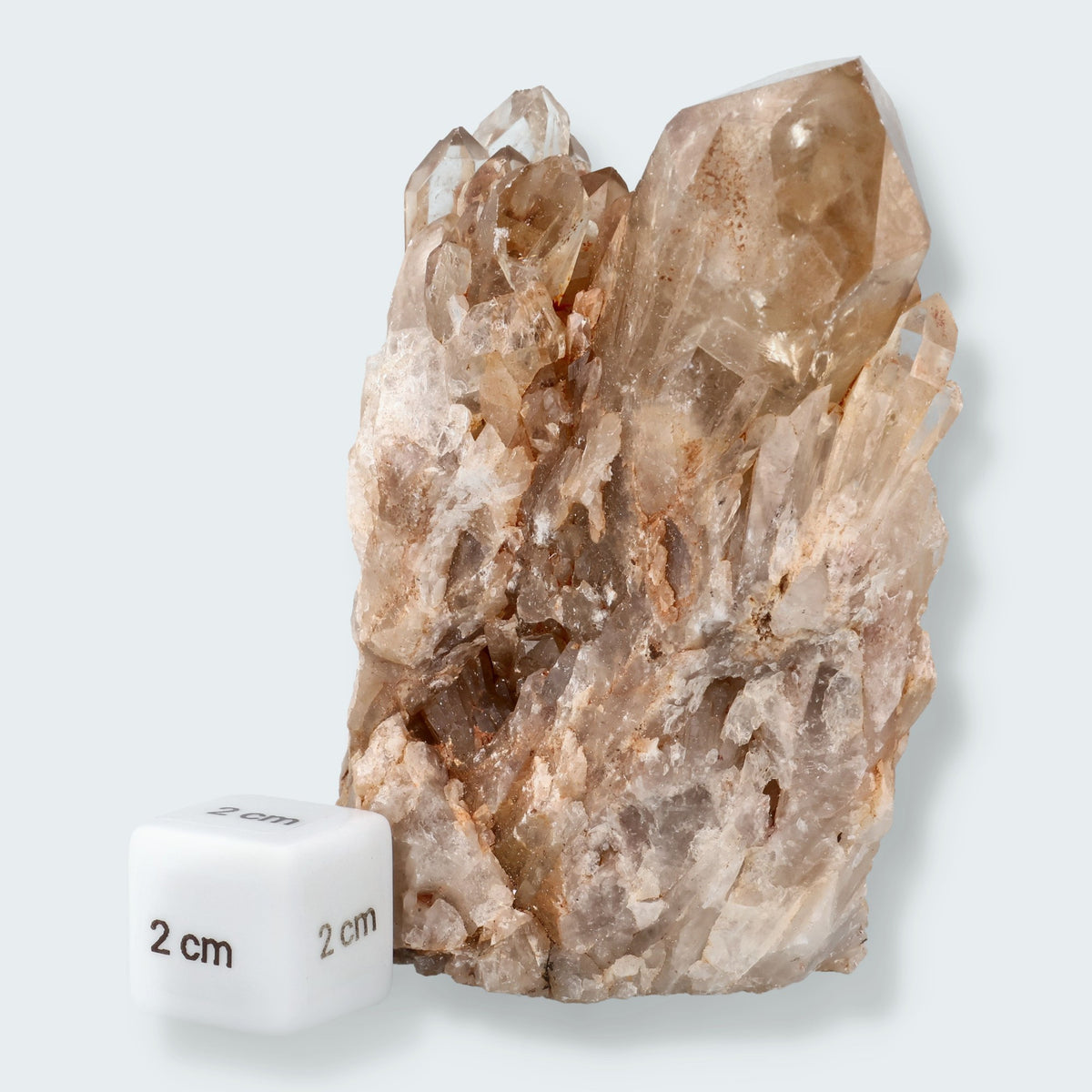 Citrin Stufe aus Kundalini, Kongo (398g) - unbehandelt – Ansicht 3