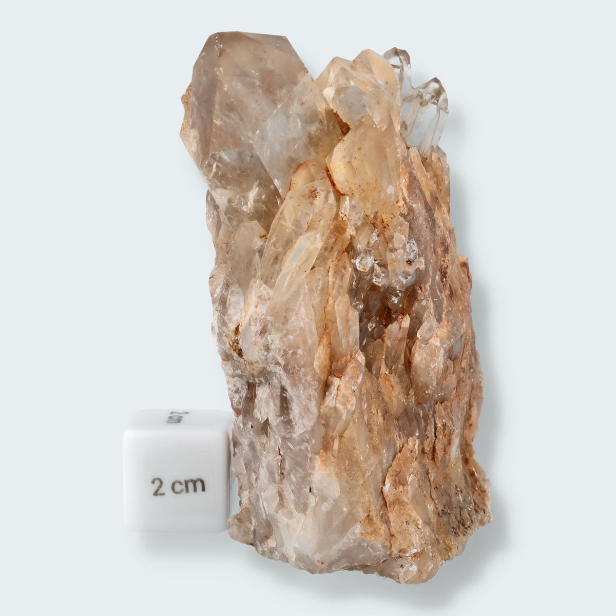 Citrin Stufe aus Kundalini, Kongo (398g) - unbehandelt – Ansicht 4