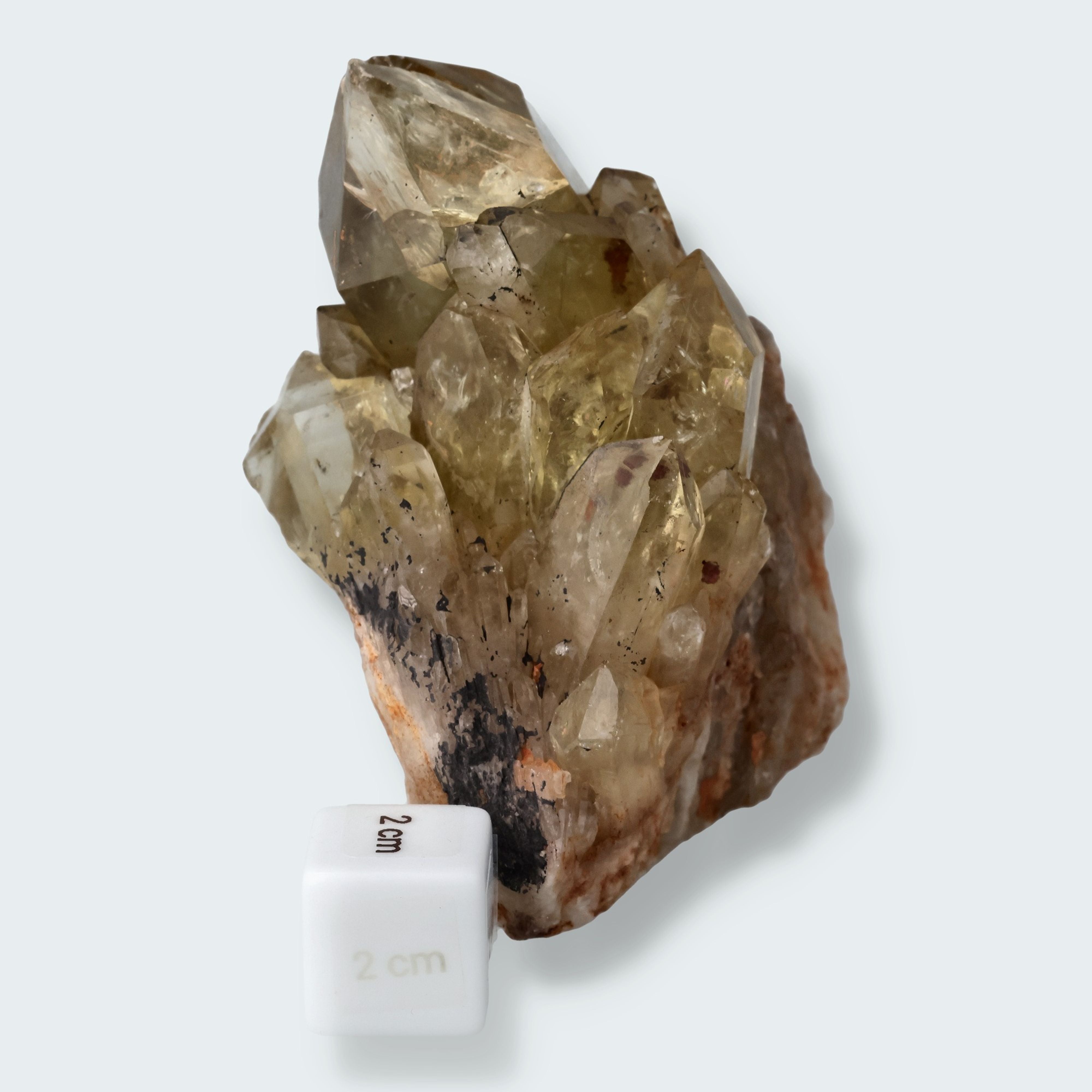 Citrin Stufe aus Kundalini, Kongo (467g) - unbehandelt – Ansicht 4