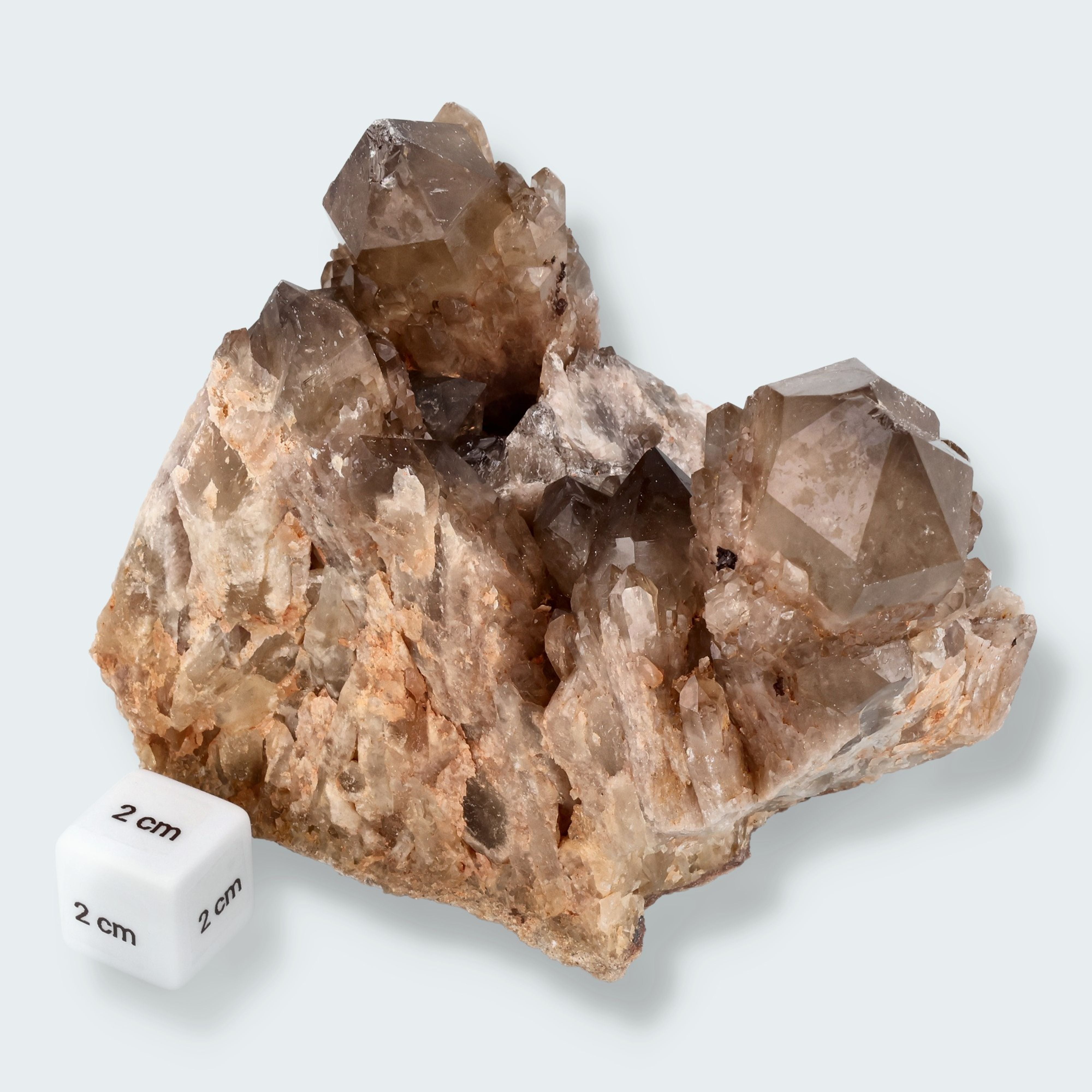 Citrin Stufe aus Kunduluni, Kongo (1111g) - unbehandelt – Ansicht 2
