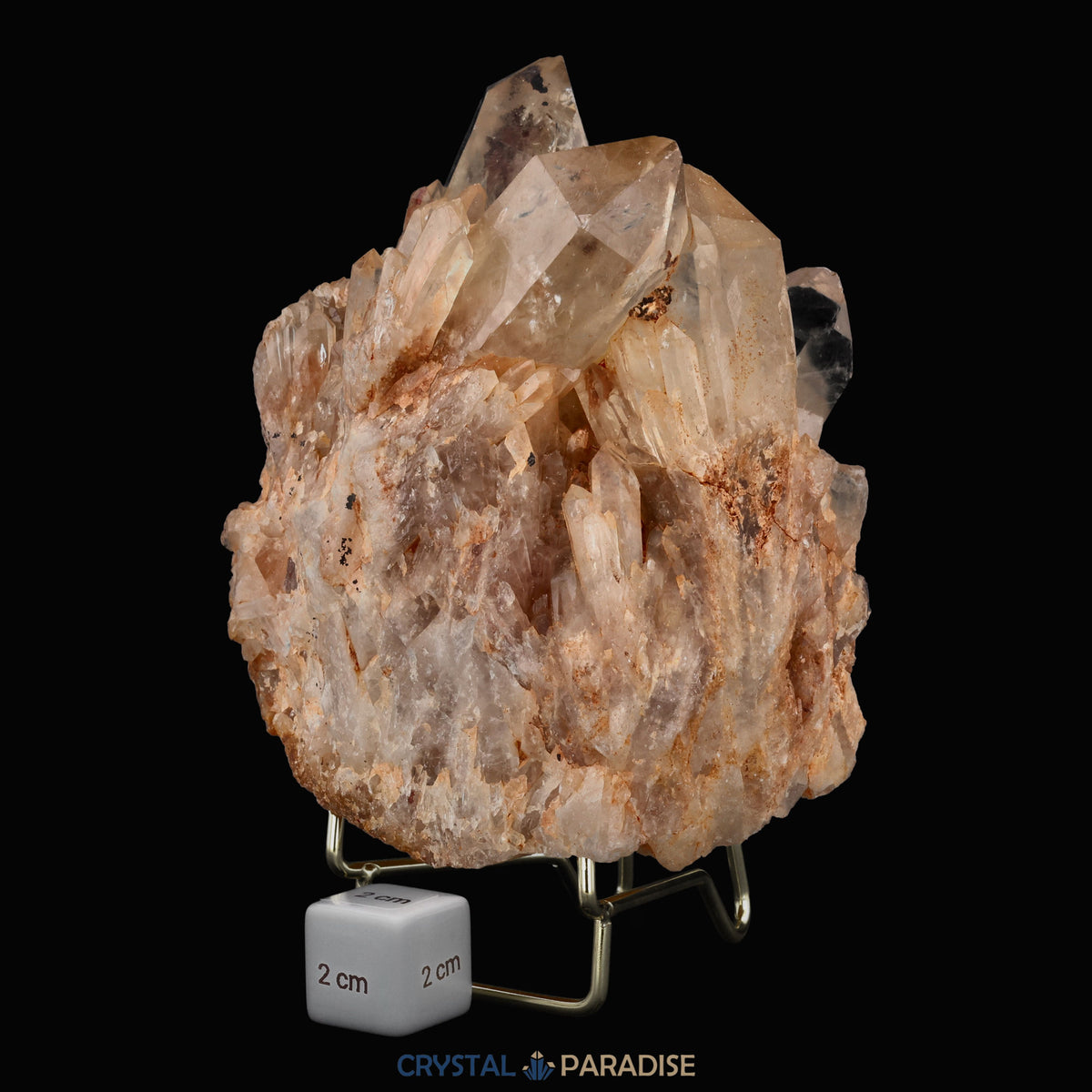 Citrin Stufe aus Kunduluni, Kongo (1821g) - unbehandelt – Ansicht 6