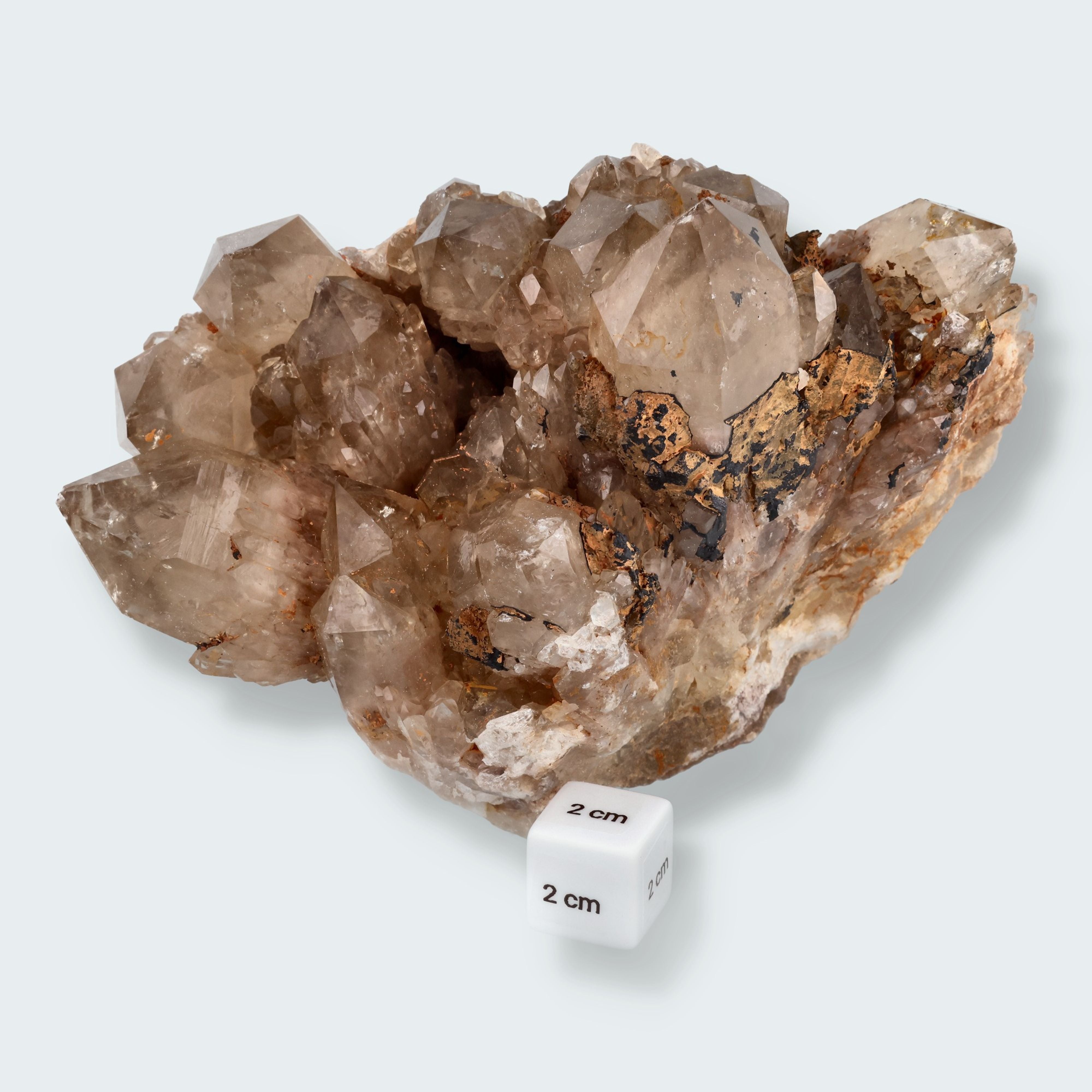 Citrin Stufe aus Kunduluni, Kongo (2062g) - unbehandelt – Ansicht 2