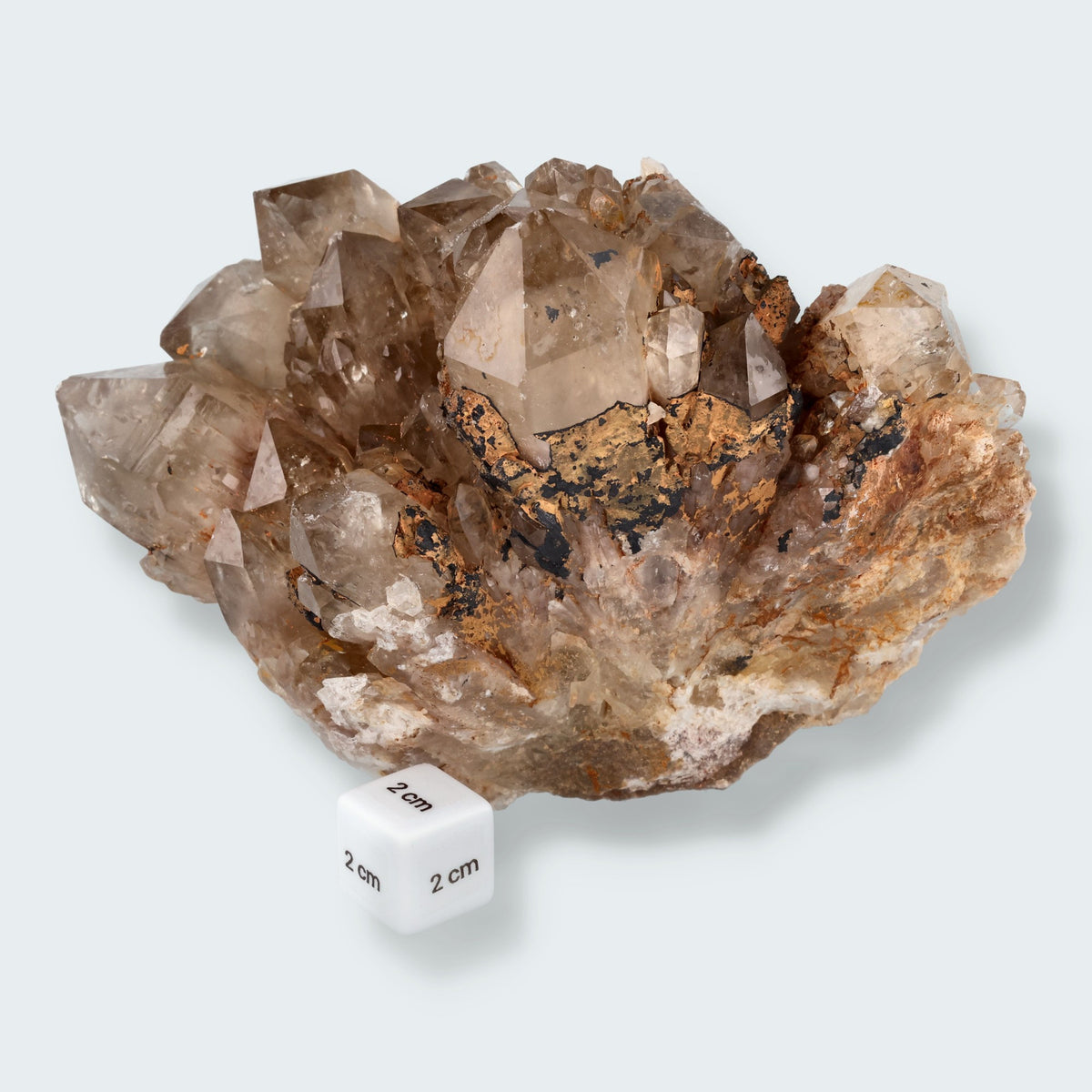 Citrin Stufe aus Kunduluni, Kongo (2062g) - unbehandelt – Ansicht 3