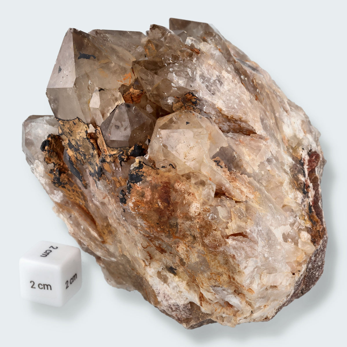 Citrin Stufe aus Kunduluni, Kongo (2062g) - unbehandelt – Ansicht 4