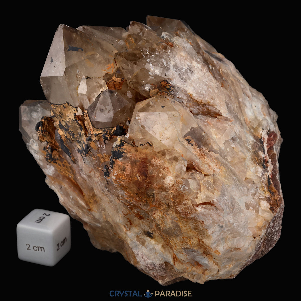 Citrin Stufe aus Kunduluni, Kongo (2062g) - unbehandelt – Ansicht 7