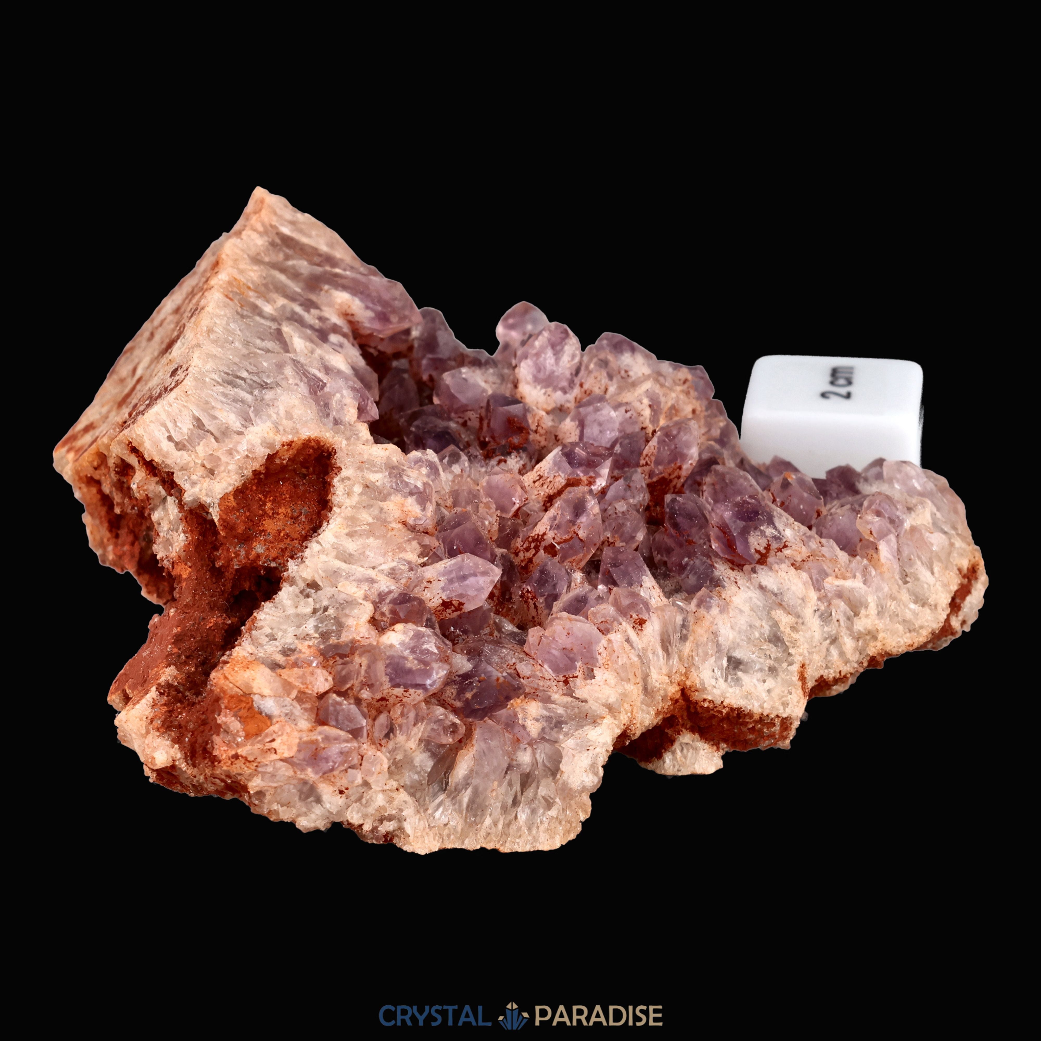 Cloudy Amethyst aus Sambia (350g) – Ansicht 10