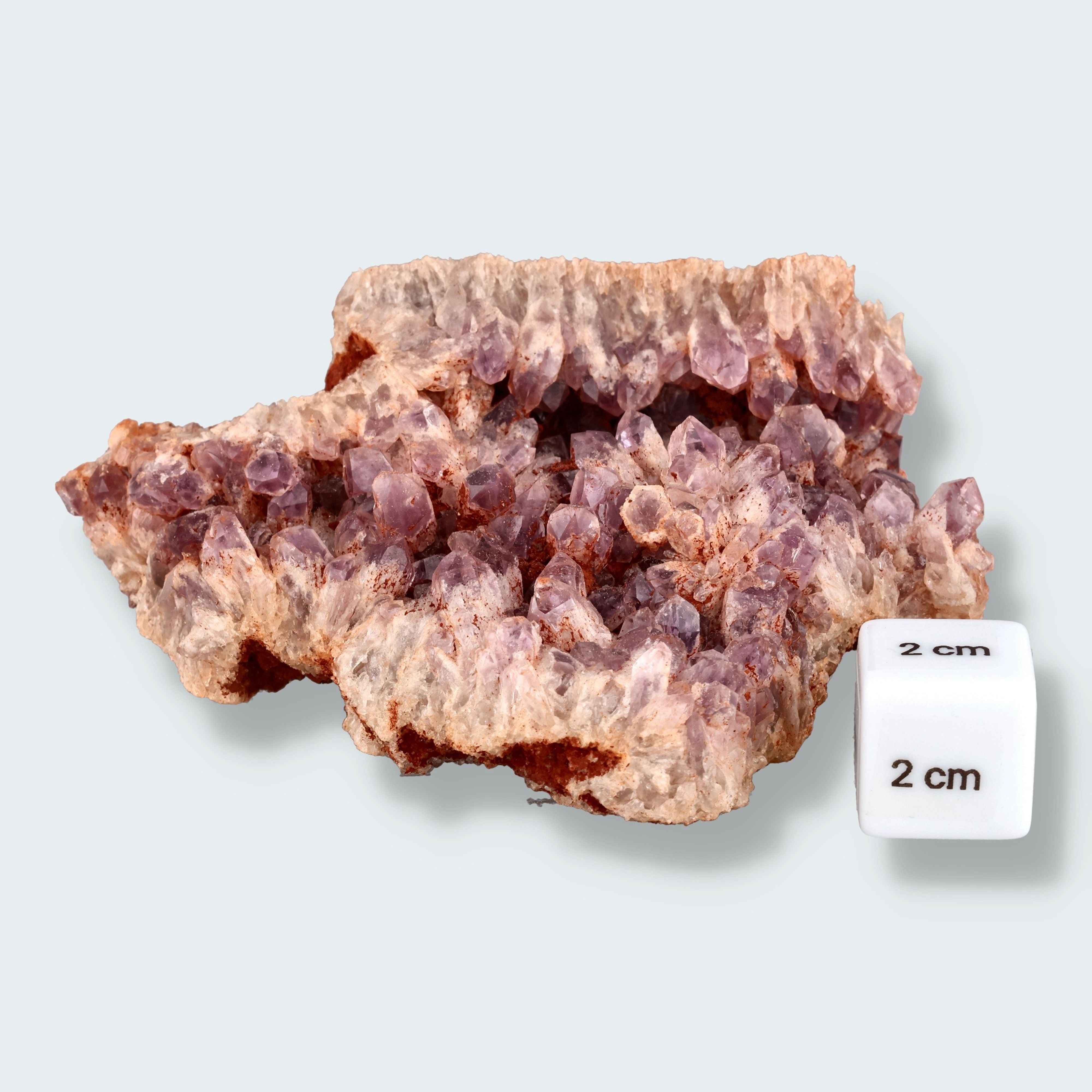 Cloudy Amethyst aus Sambia (350g) – Ansicht 2