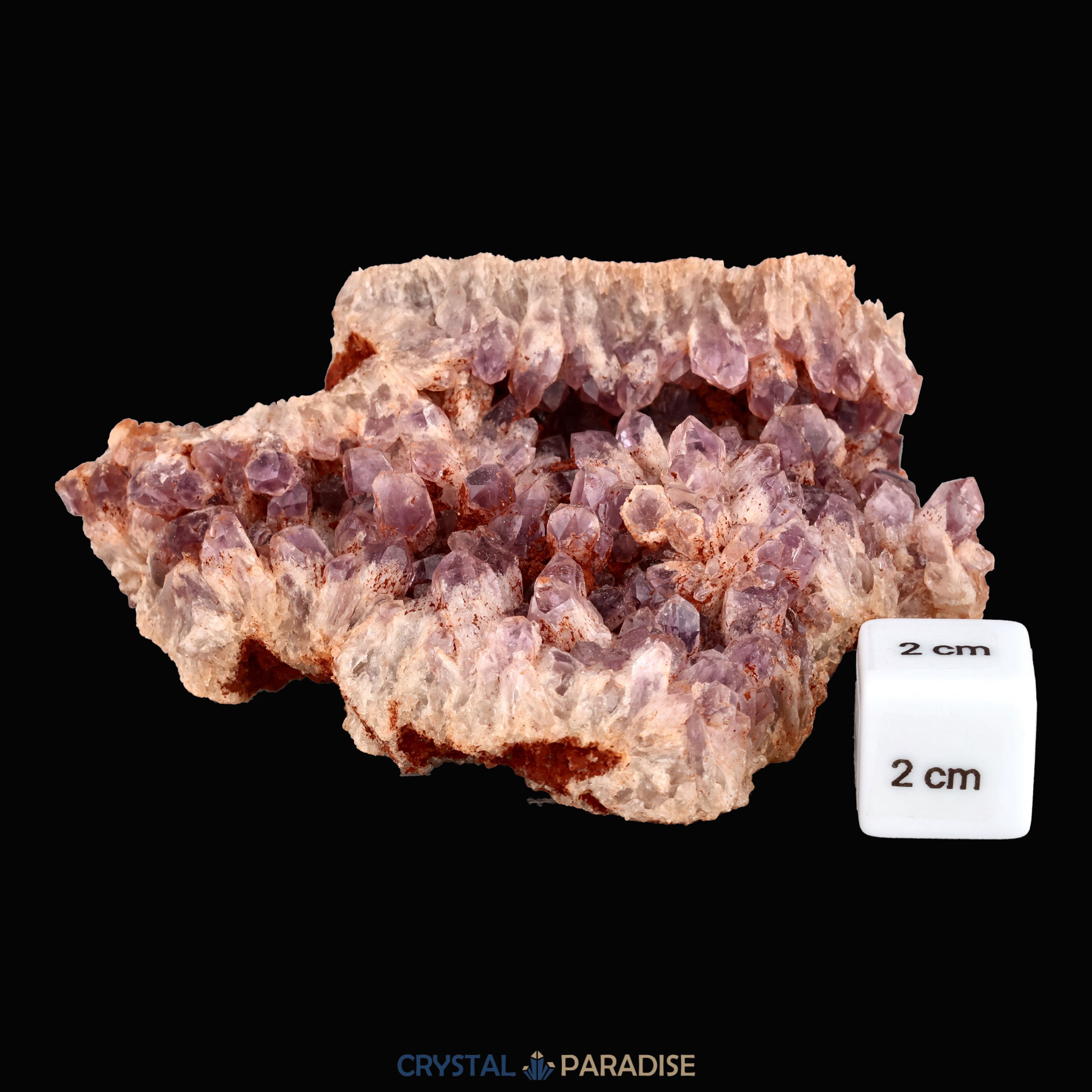 Cloudy Amethyst aus Sambia (350g) – Ansicht 5