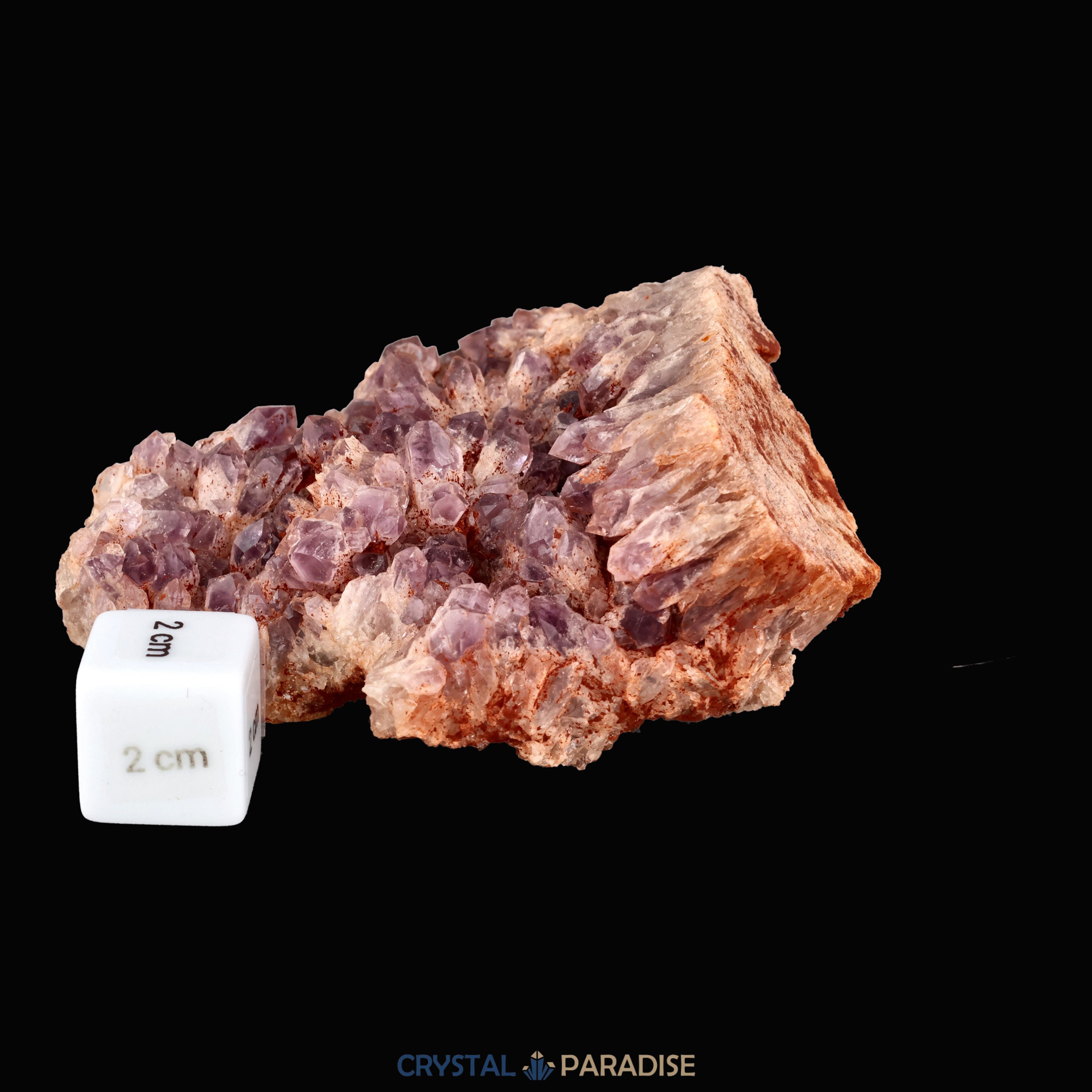 Cloudy Amethyst aus Sambia (350g) – Ansicht 7