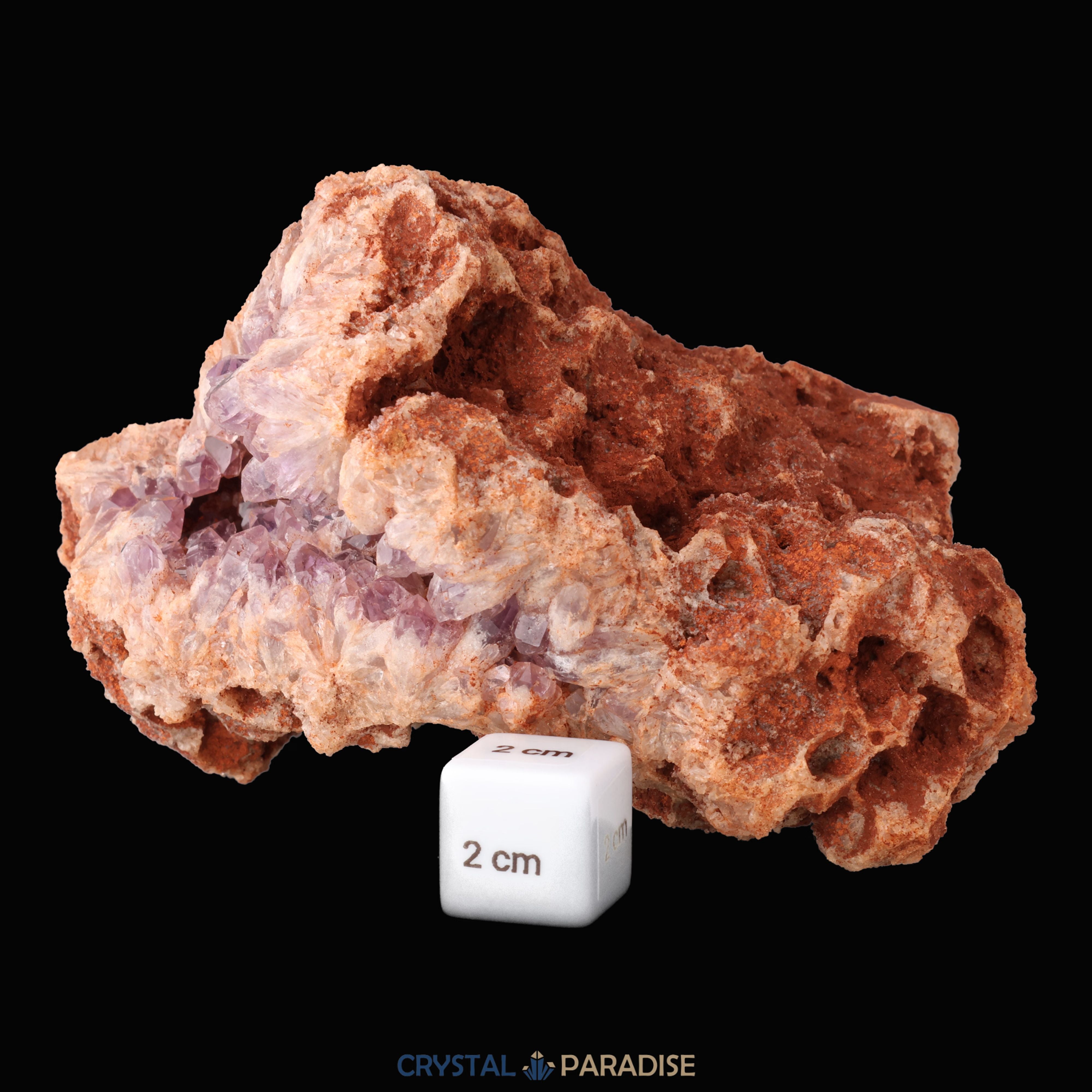 Cloudy Amethyst aus Sambia (921g) - doppelseitig – Ansicht 5