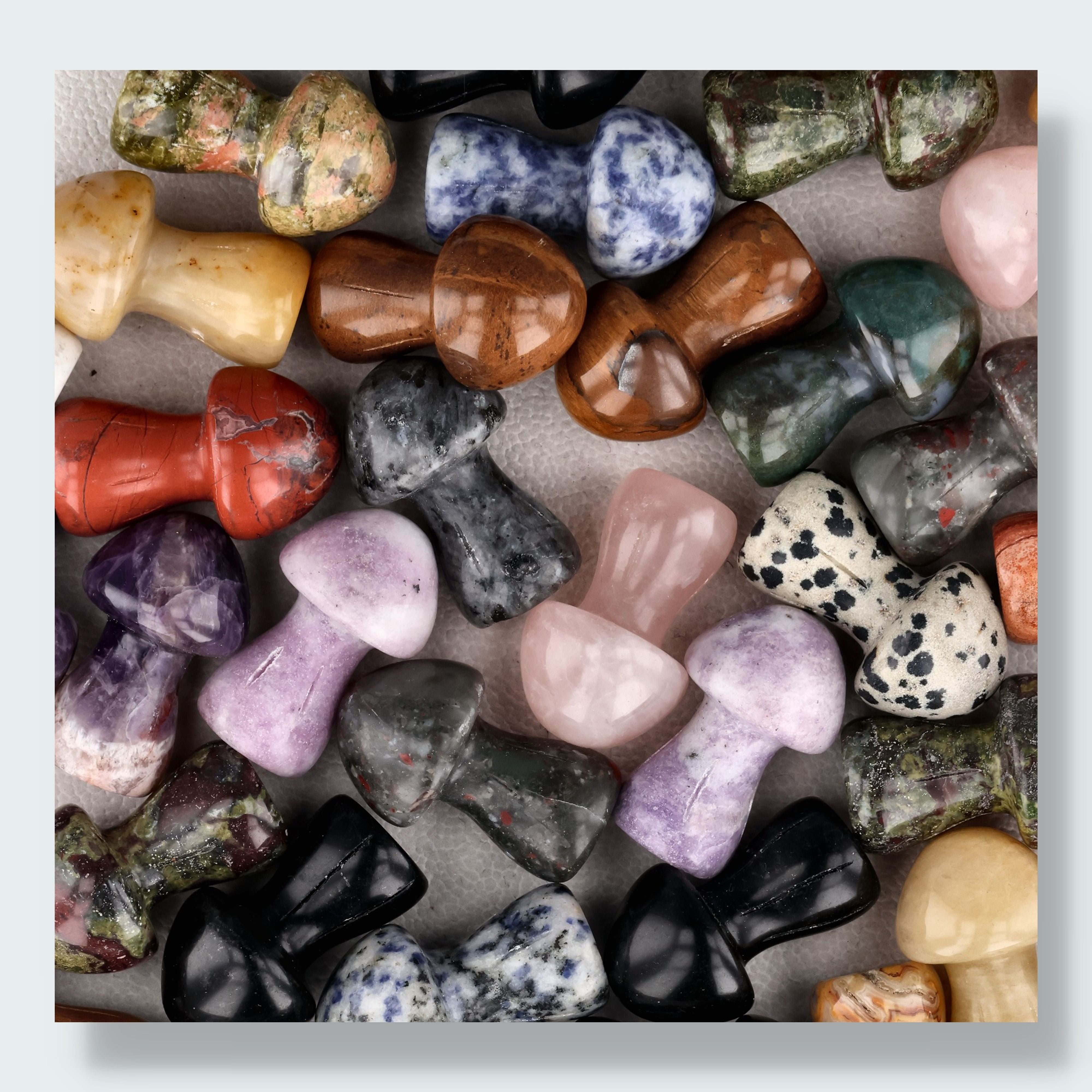 Crystal mini Pilze Mix – Ansicht 2