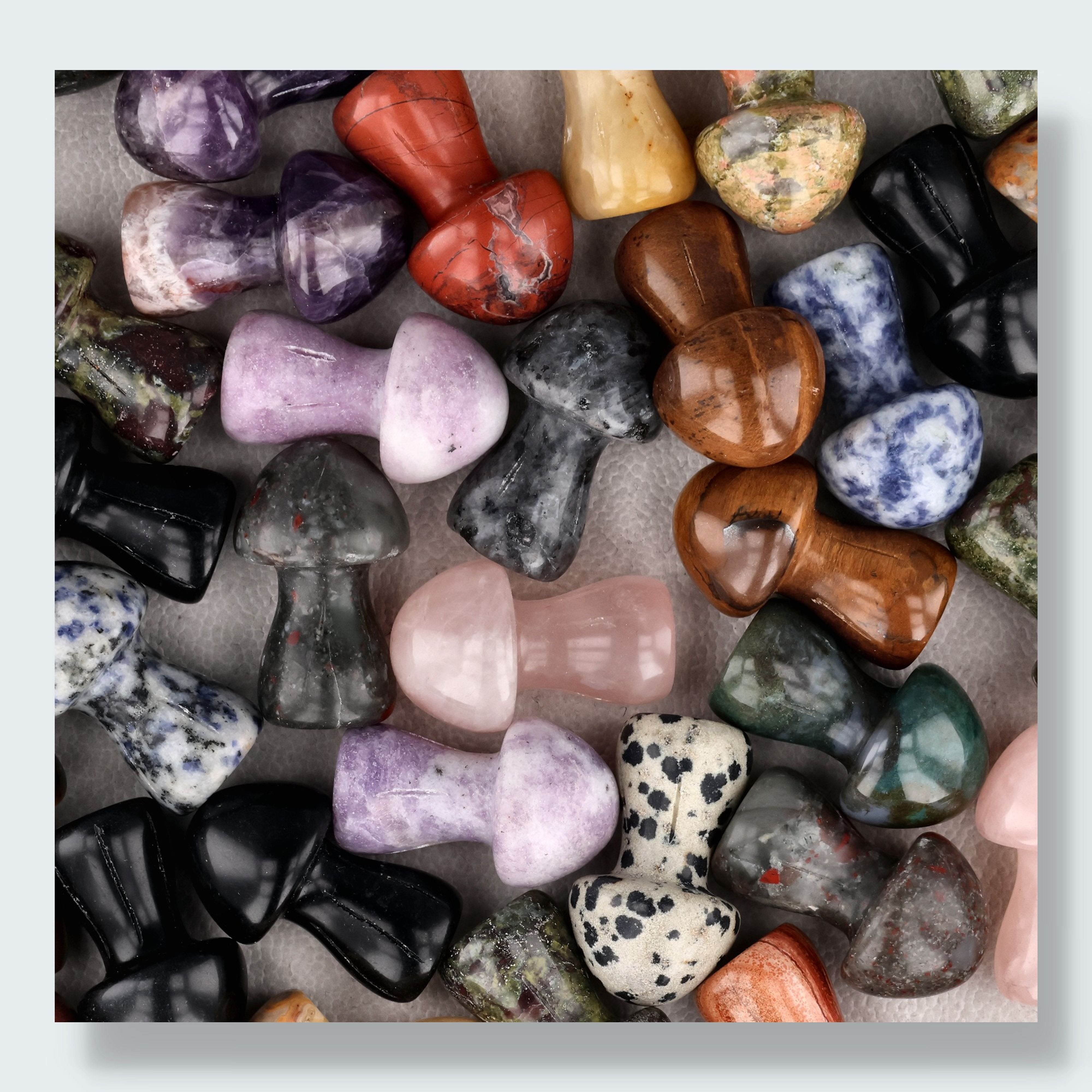 Crystal mini Pilze Mix – Ansicht 3
