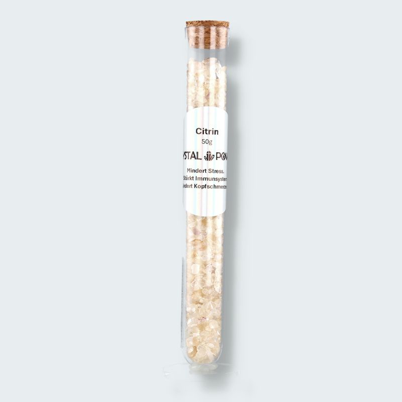 Crystal Power - Citrin 50g Reagenz - crystal paradise