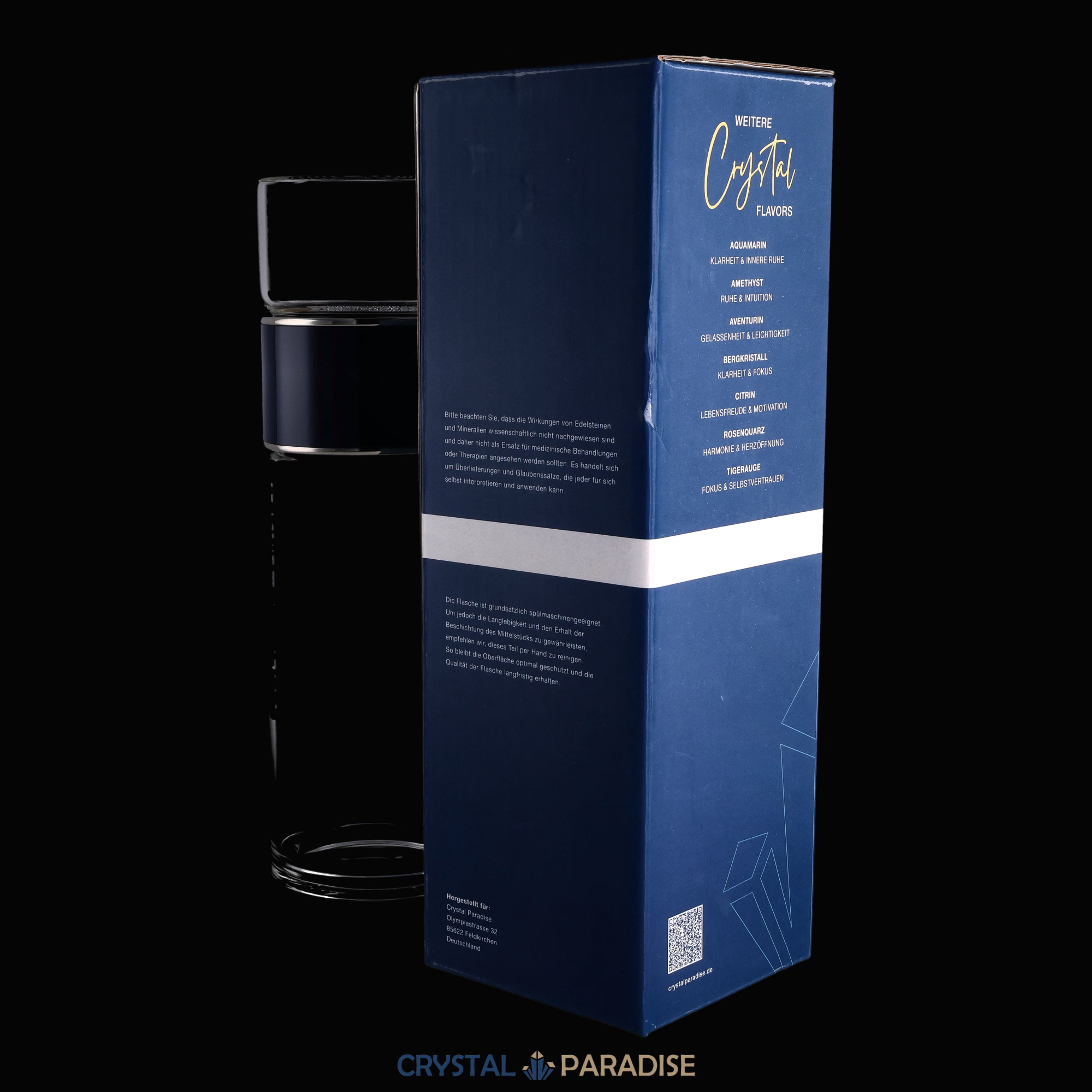 crystalpower® Wasserflasche für Wassersteine – Ansicht 11