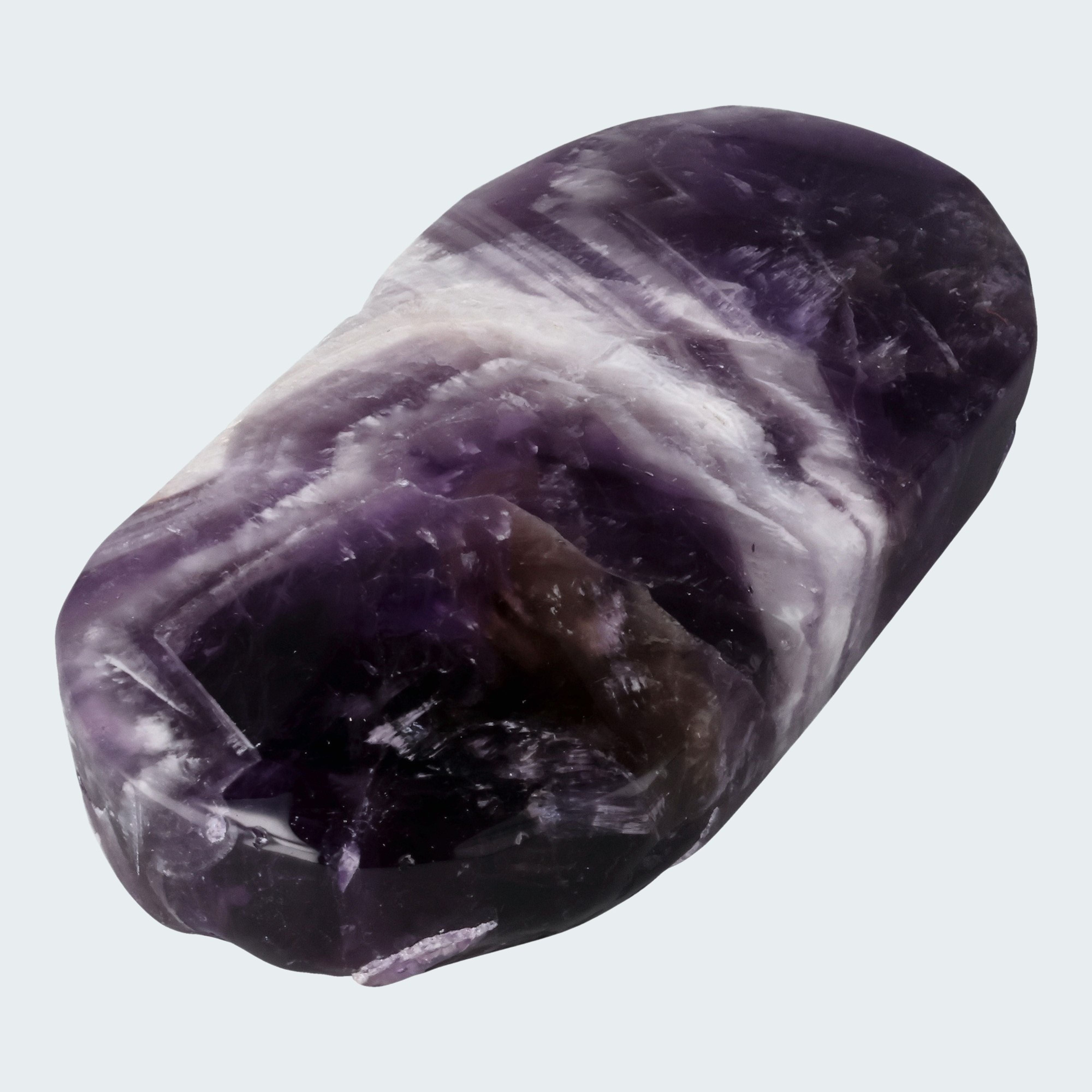 Dreamy Amethystquarz Handschmeichler aus Sambia – Ansicht 2