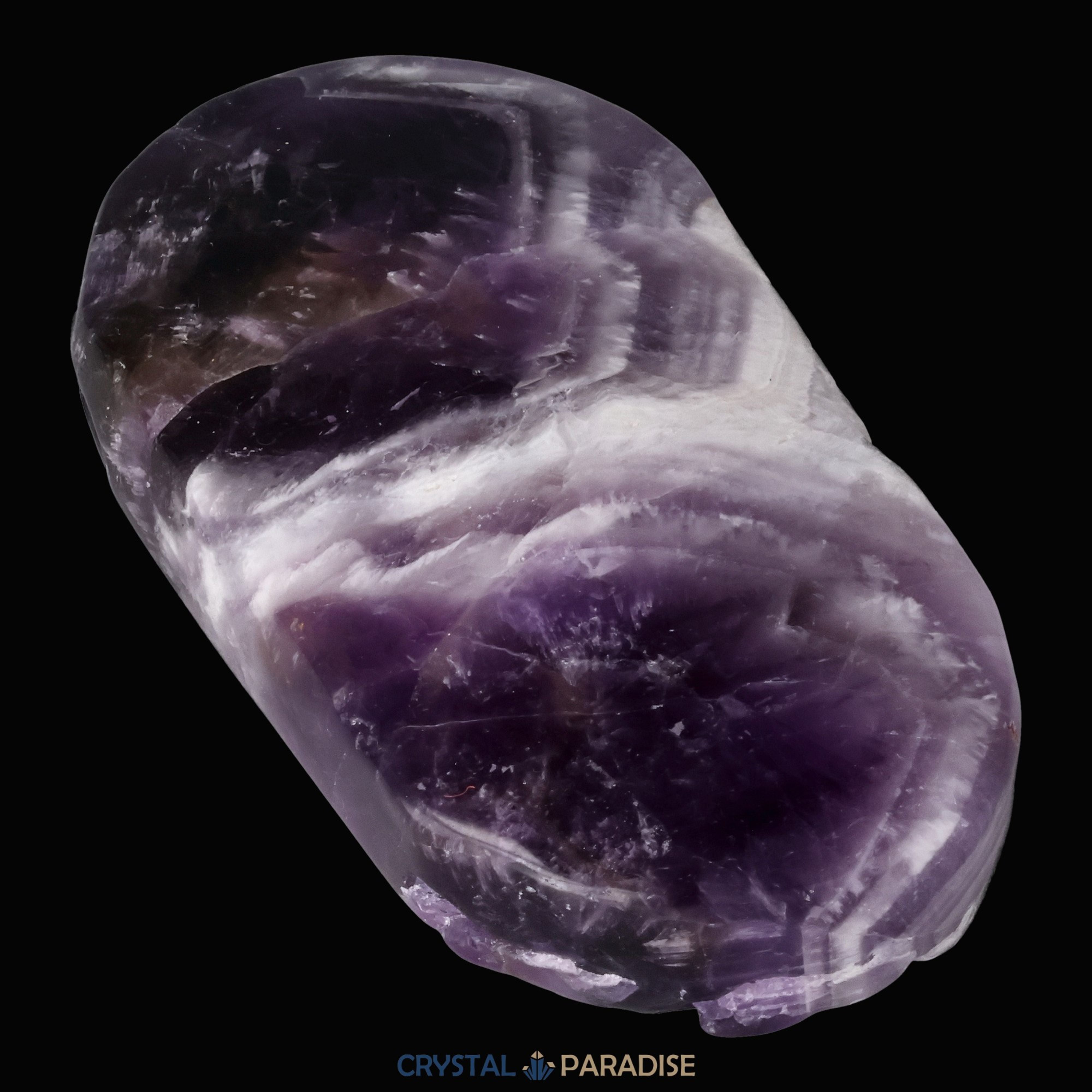 Dreamy Amethystquarz Handschmeichler aus Sambia – Ansicht 7