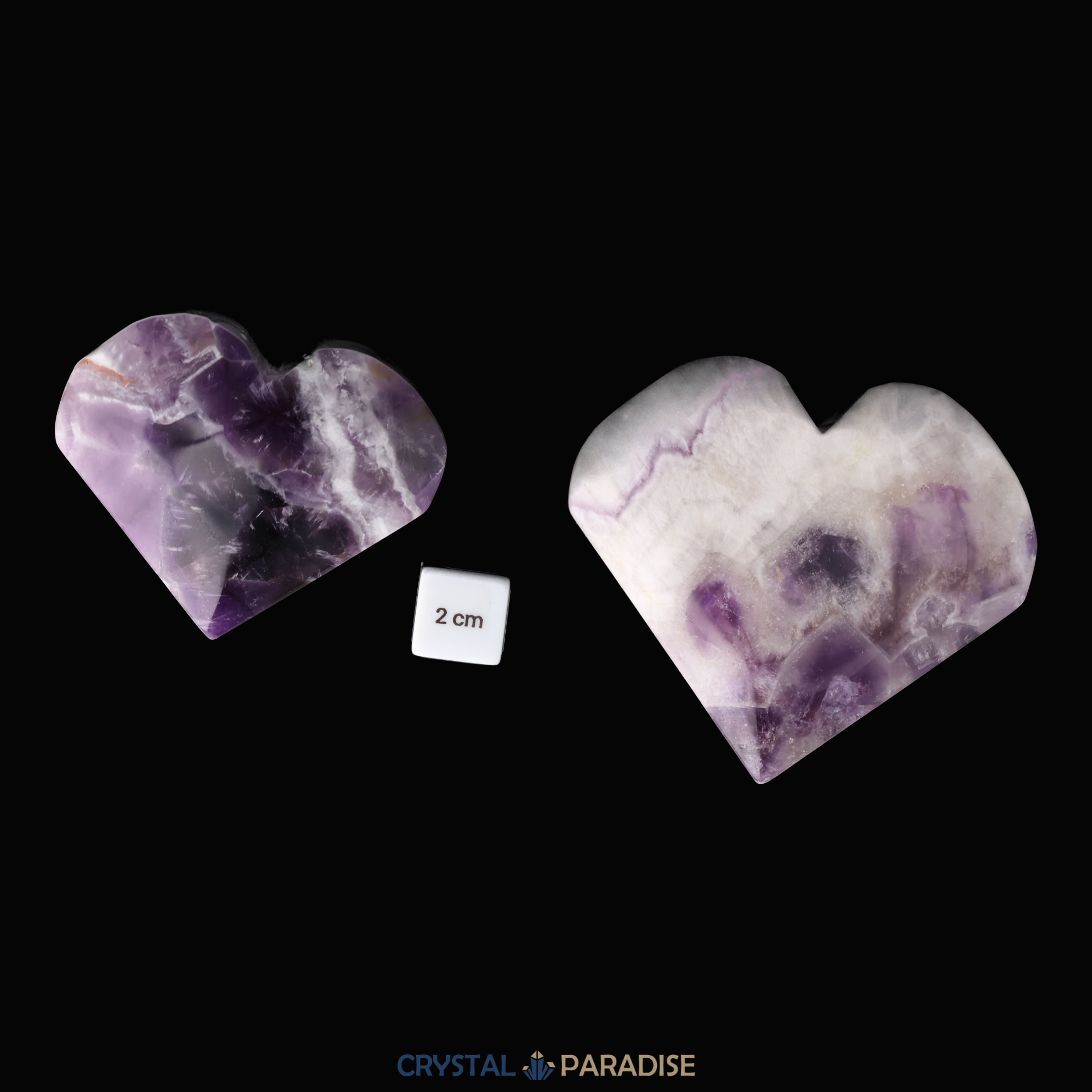 Dreamy Amethystquarz Herz aus Sambia – Ansicht 5