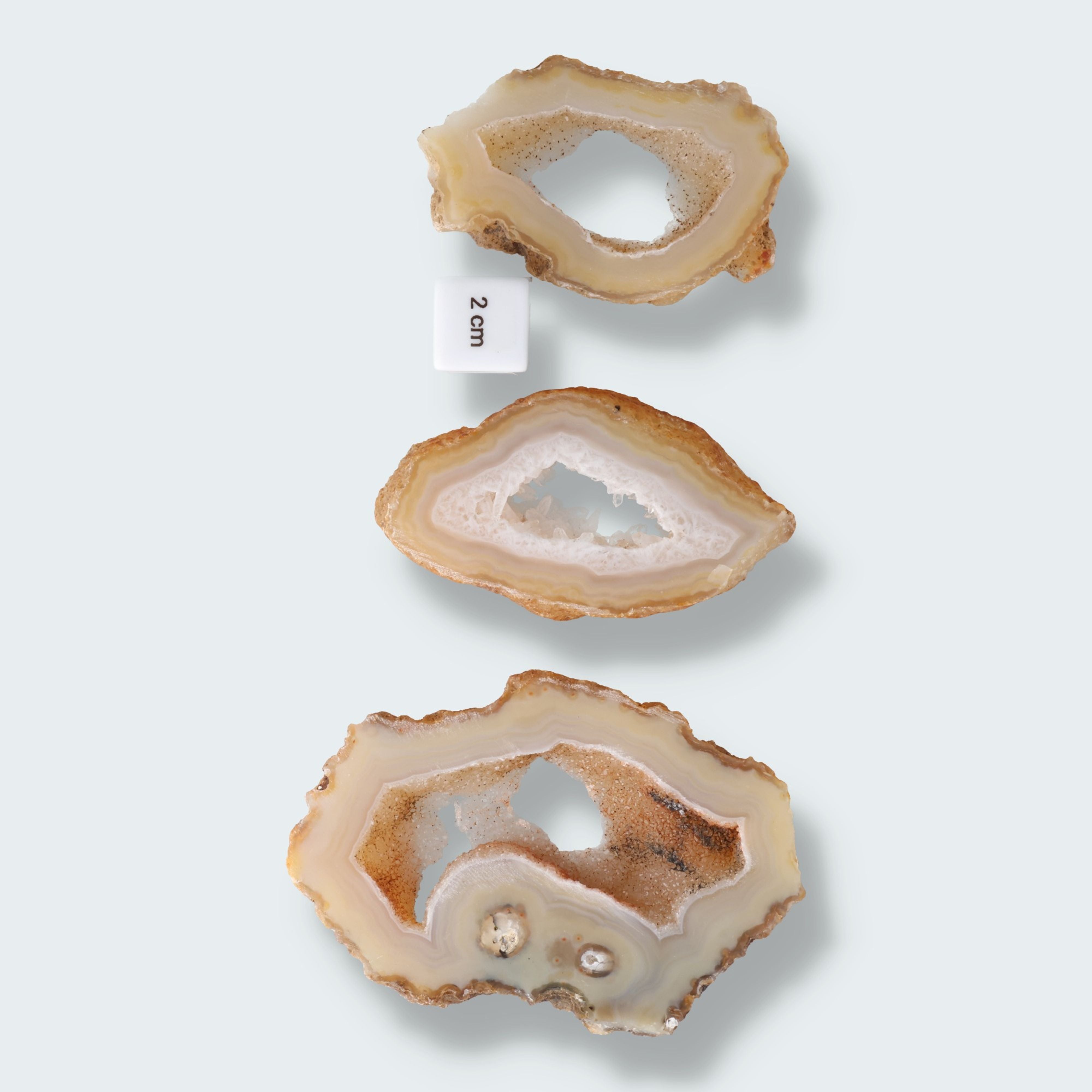 Druzy Achatscheibe ca. 1cm dick – Ansicht 4