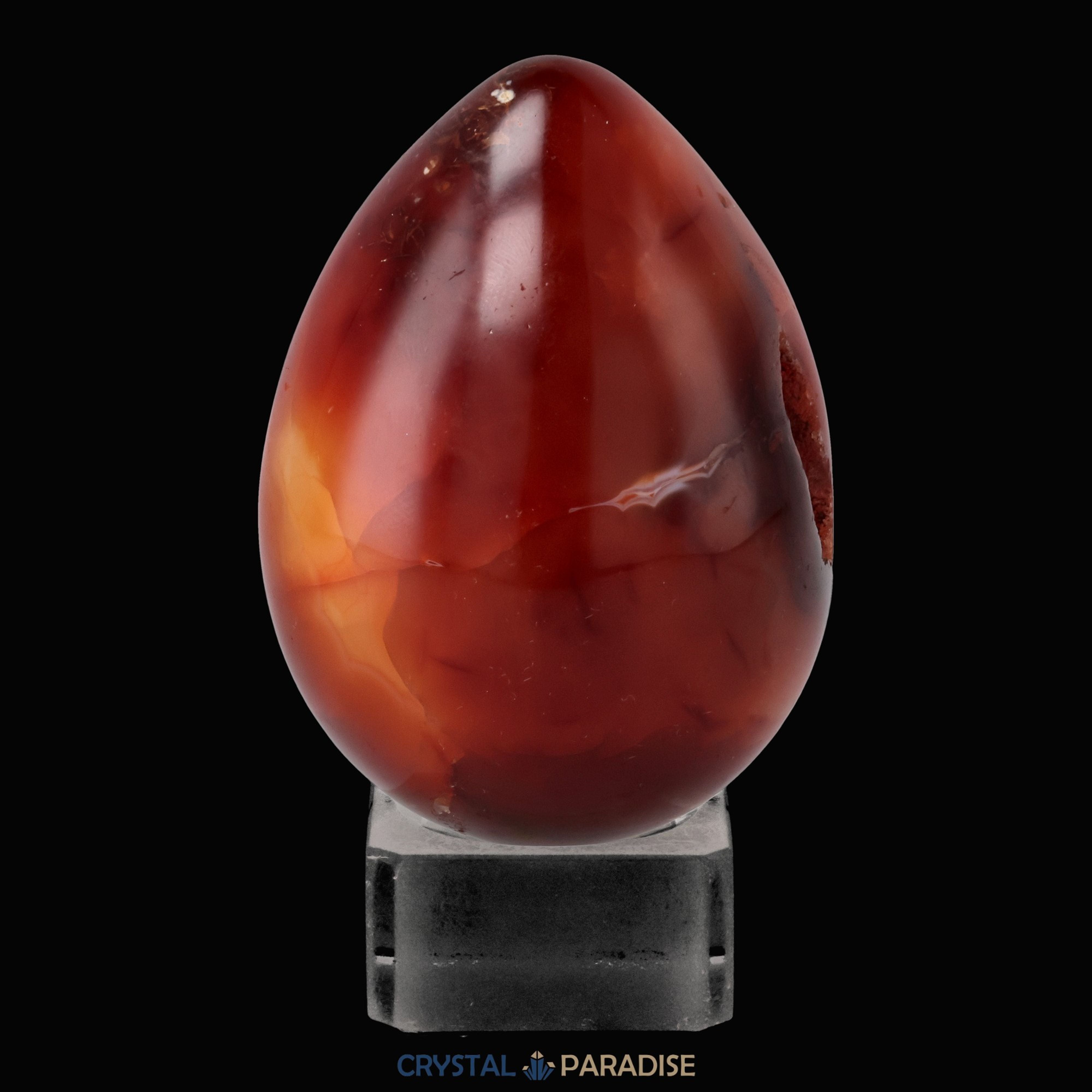 Ei aus rotem Karneol Achat – Ansicht 9