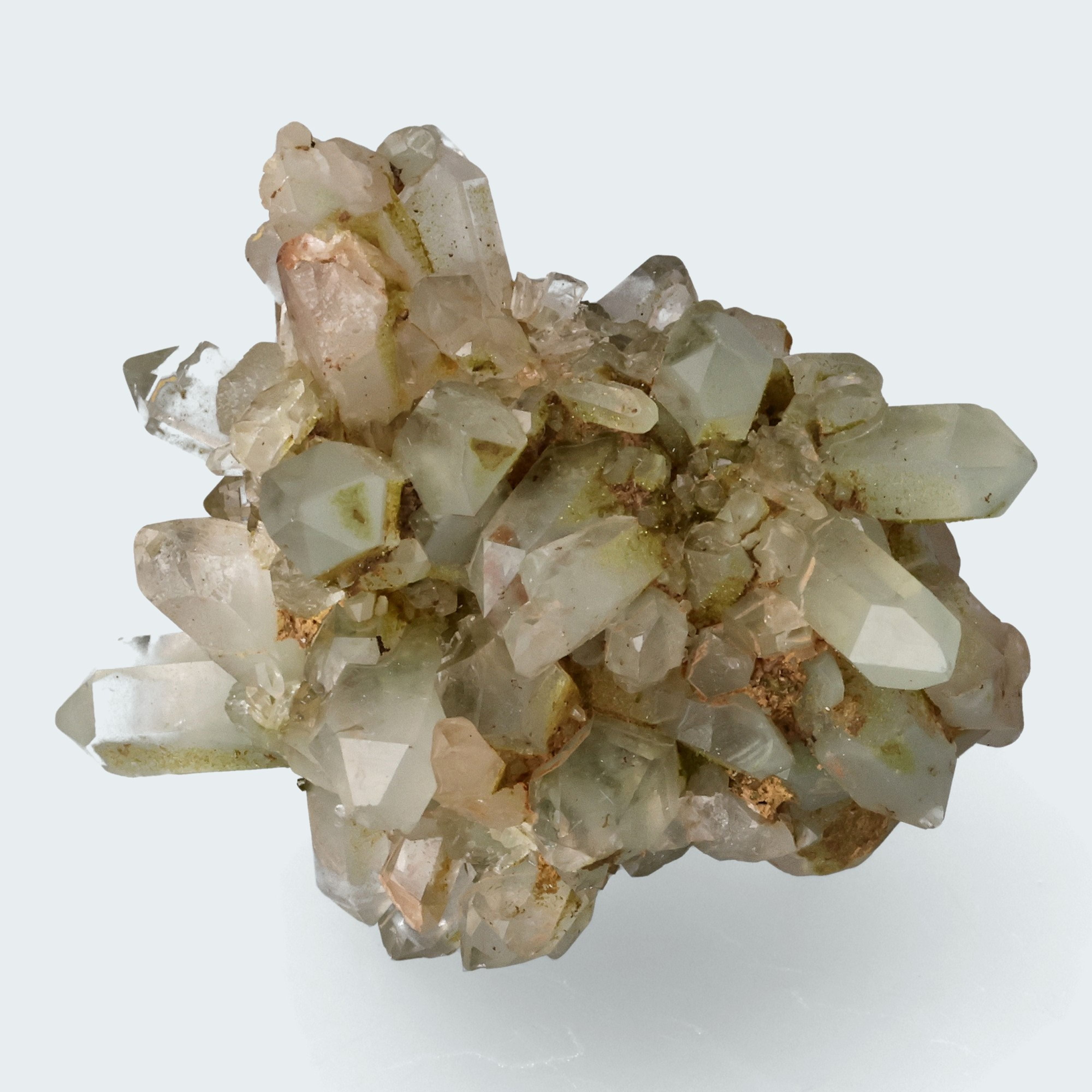 Epidot und Bergkristall aus der Türkei (36g) – Ansicht 2