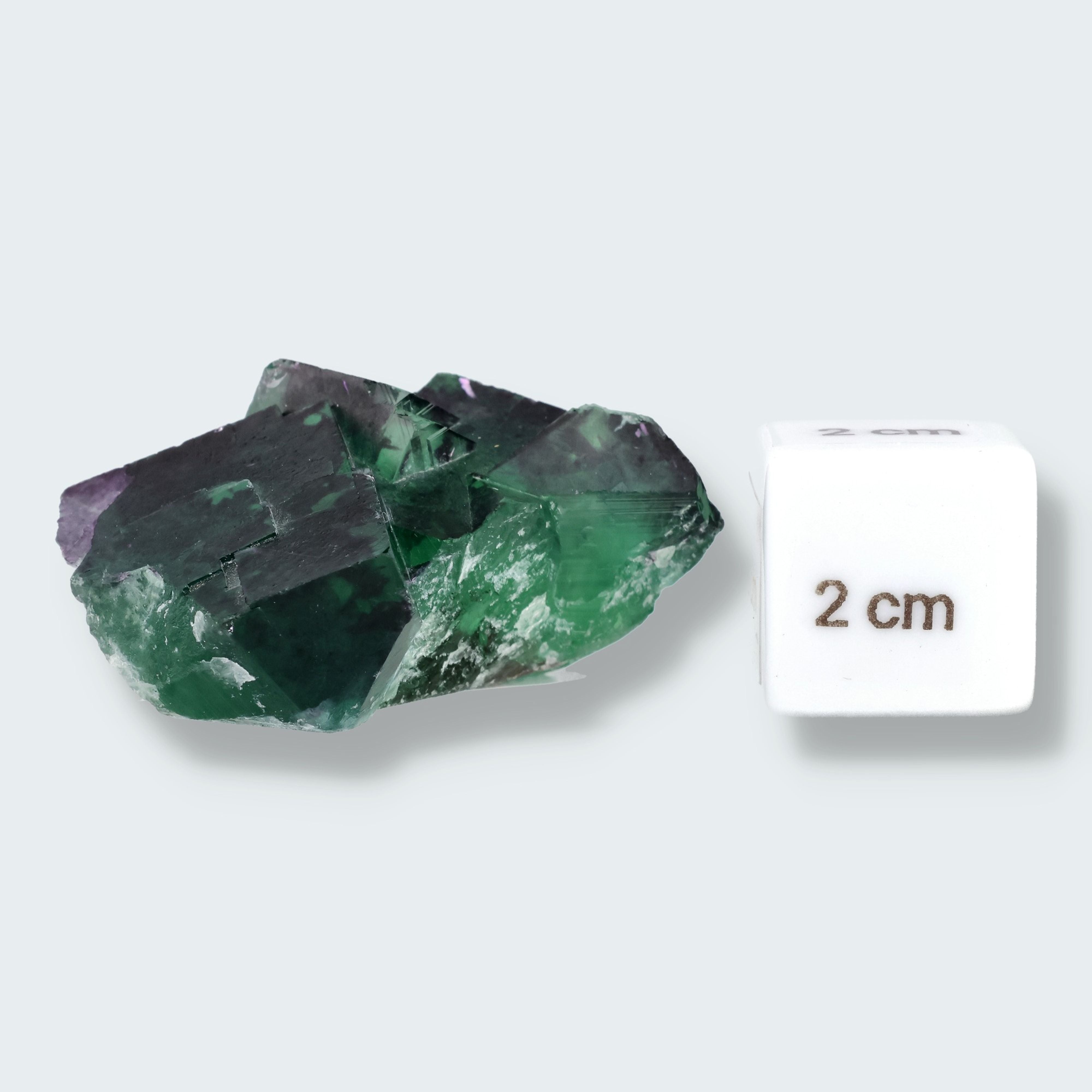 Fluorit mit Phantom aus Namibia (58g) – Ansicht 2