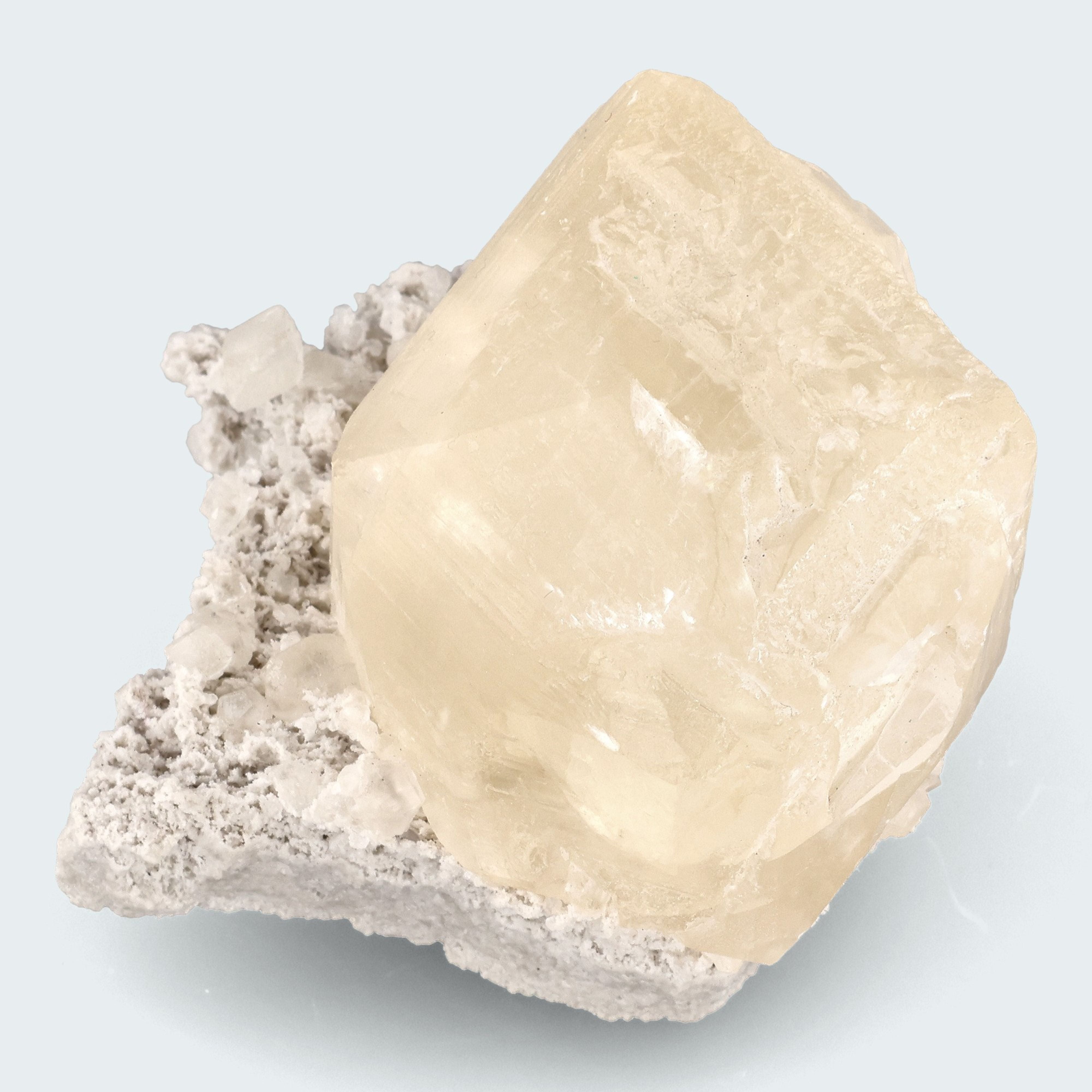 Gelber Calcit Großstufe (208g) aus Hubei, China – Ansicht 2