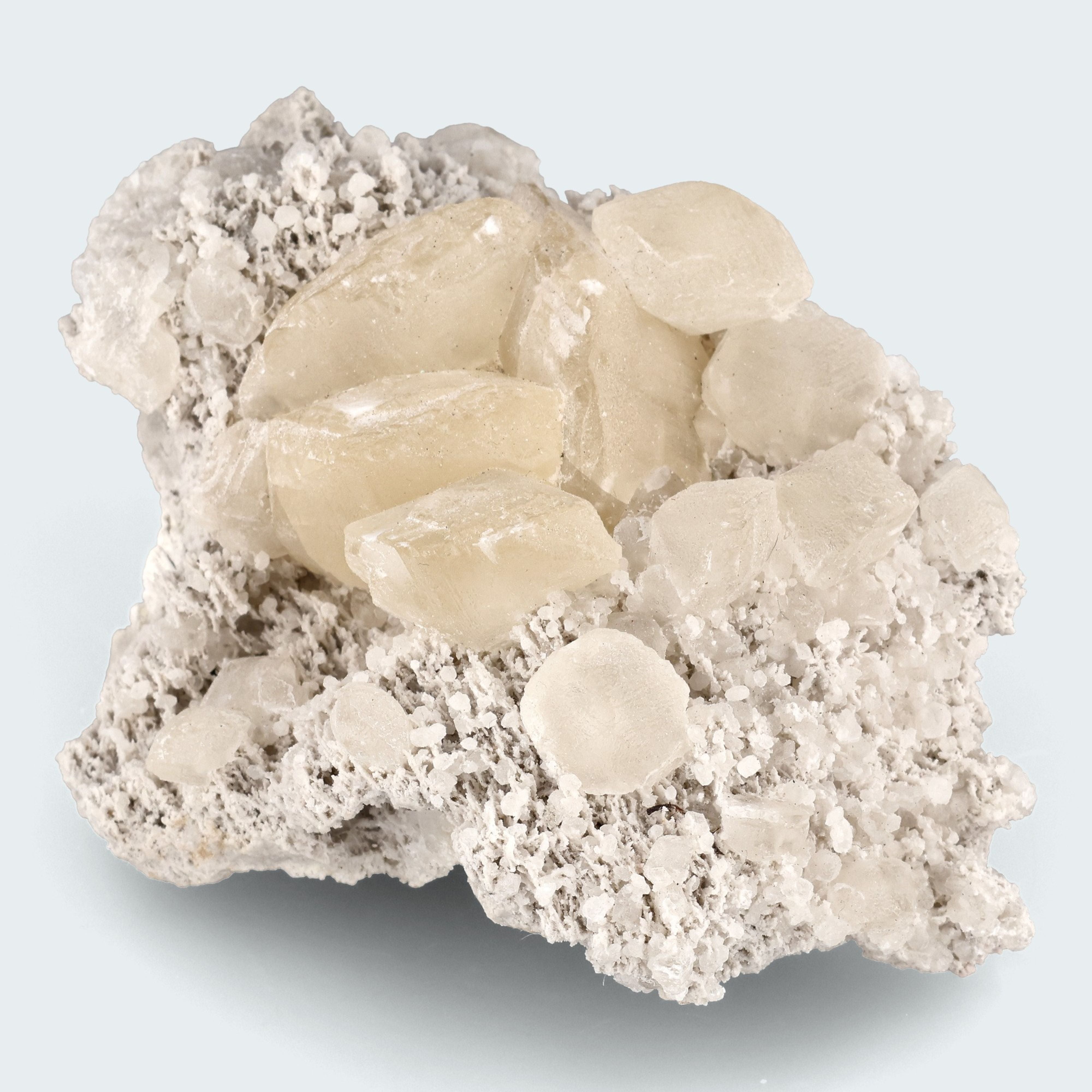 Gelber Calcit Stufe (253g) aus Hubei, China – Ansicht 2