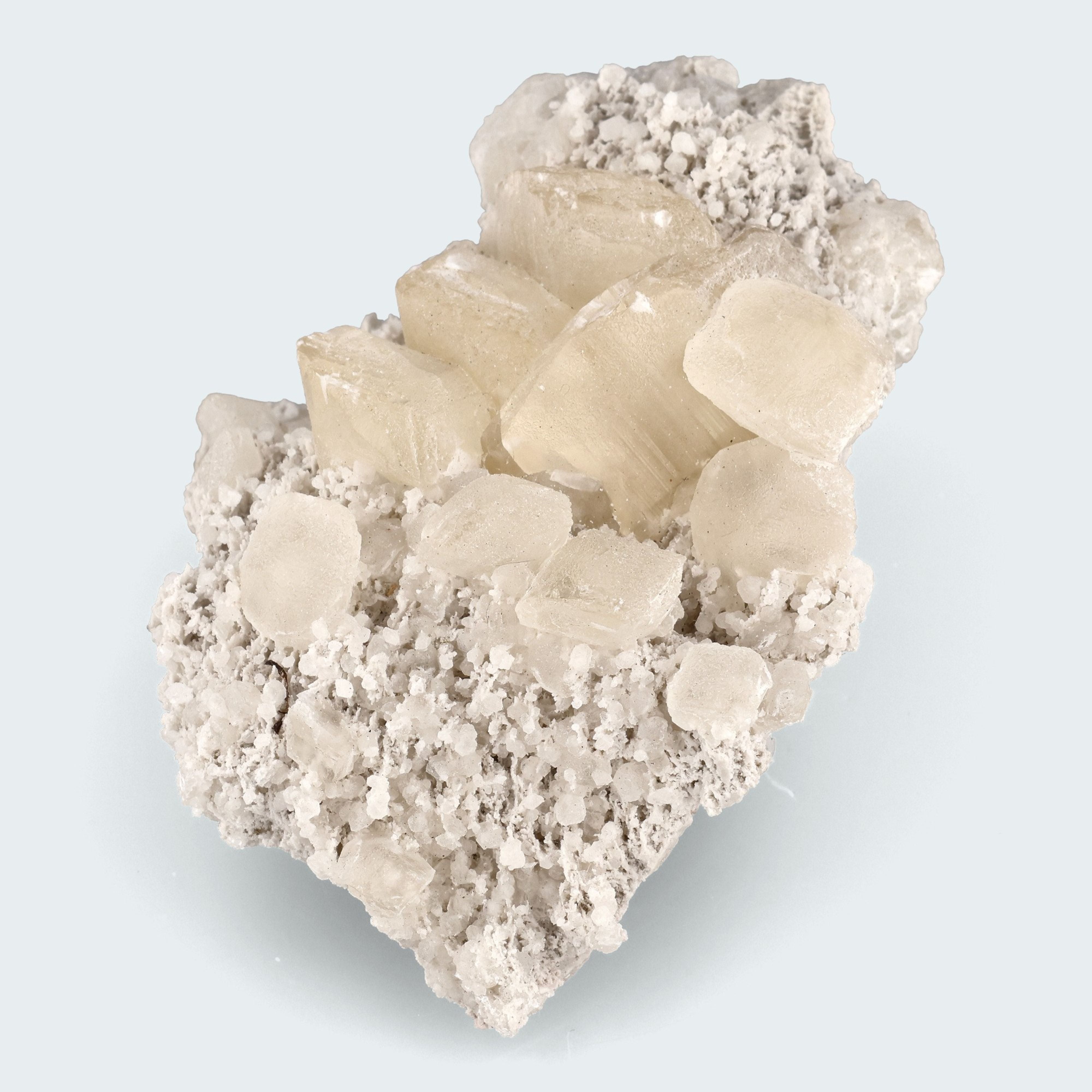 Gelber Calcit Stufe (253g) aus Hubei, China – Ansicht 3