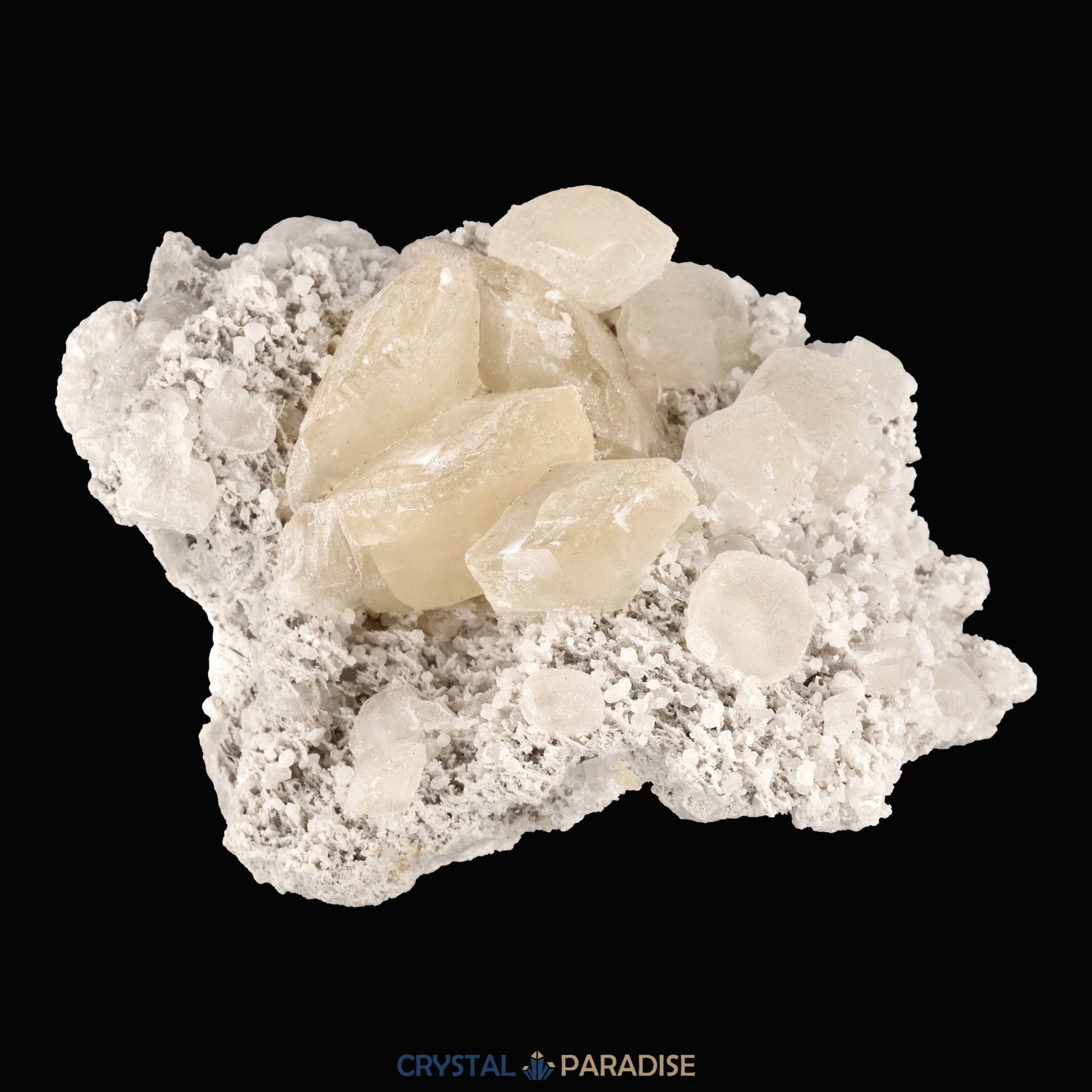 Gelber Calcit Stufe (253g) aus Hubei, China – Ansicht 4
