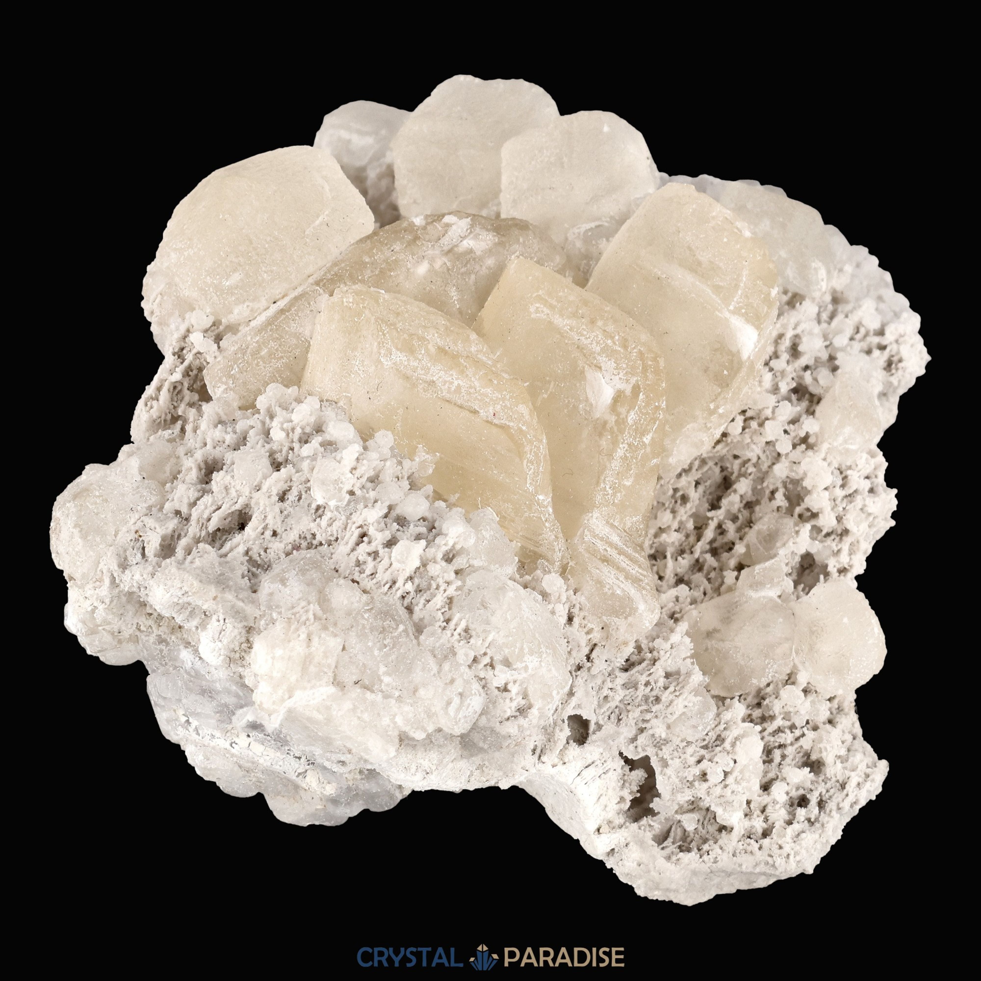 Gelber Calcit Stufe (253g) aus Hubei, China – Ansicht 9