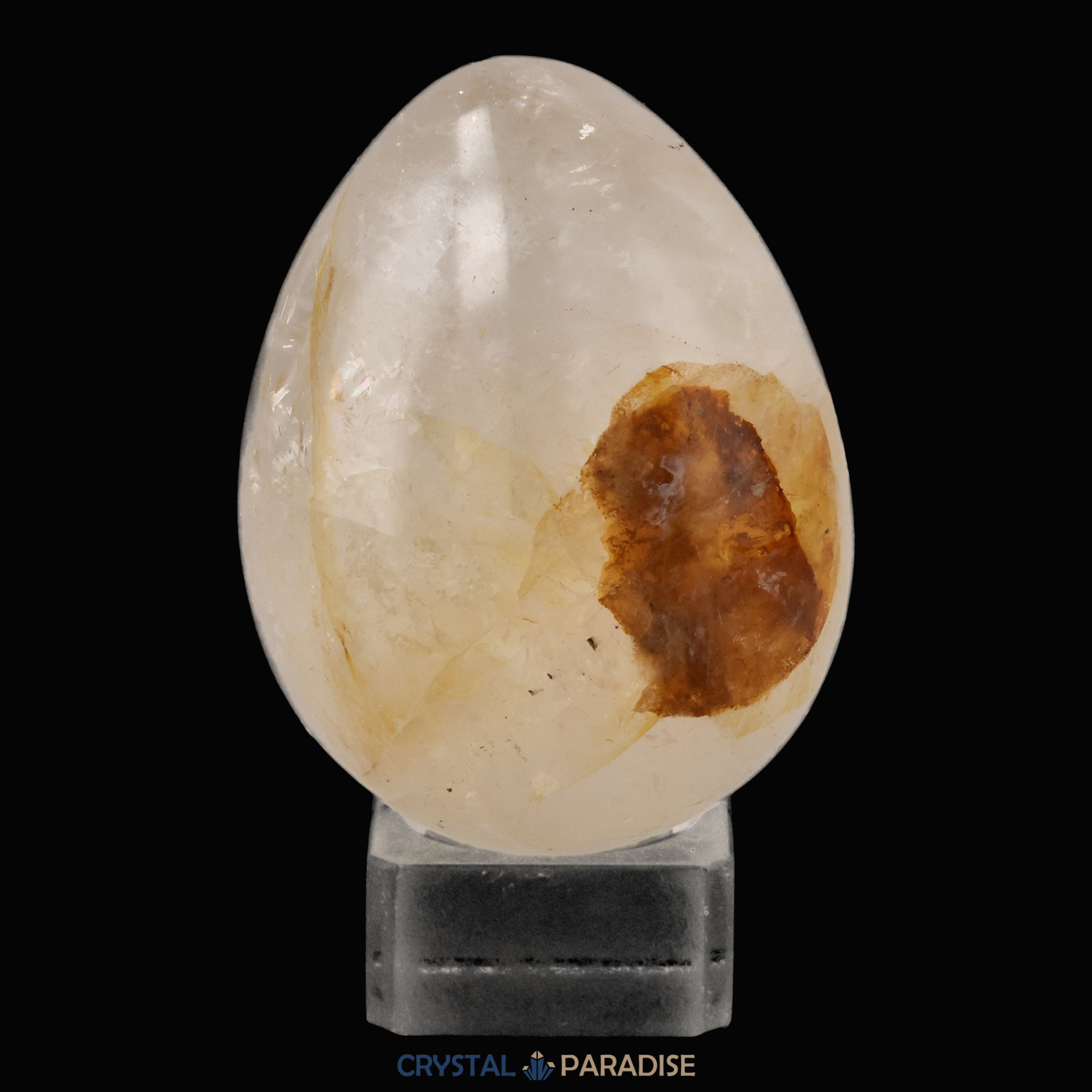 Golden Healer Eier (Quarz mit Eisenoxid Einschlüssen) aus Brasilien – Ansicht 5
